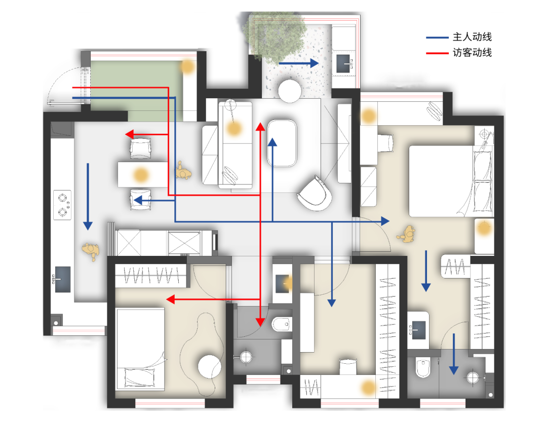光与影的邂逅 · 现代北欧风格家居设计丨中国西安丨泽一软装,泽木制造-32
