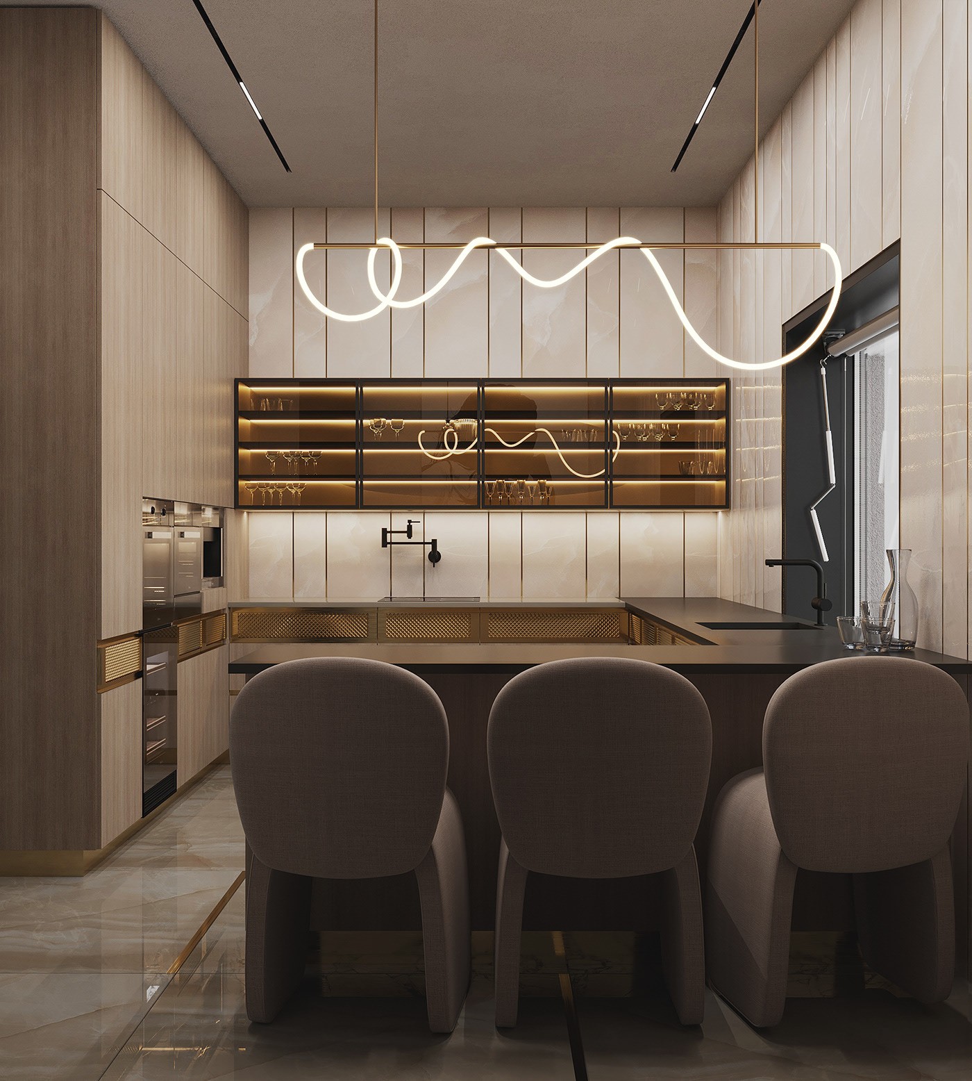 Olena Shcherbinina 设计 私人住宅-15