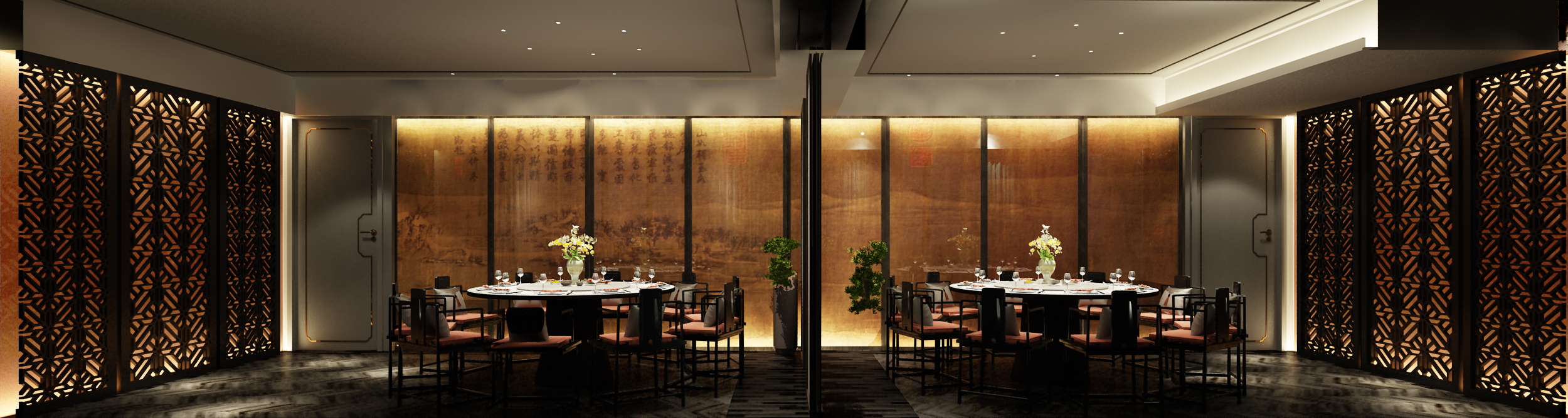 万福宴中餐厅丨中国芜湖丨五度空间设计（上海）有限公司-19