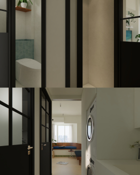59㎡逆袭老破小！打工人的治愈系度假屋丨中国广州丨陈智超CZC DESIGN STUDIO