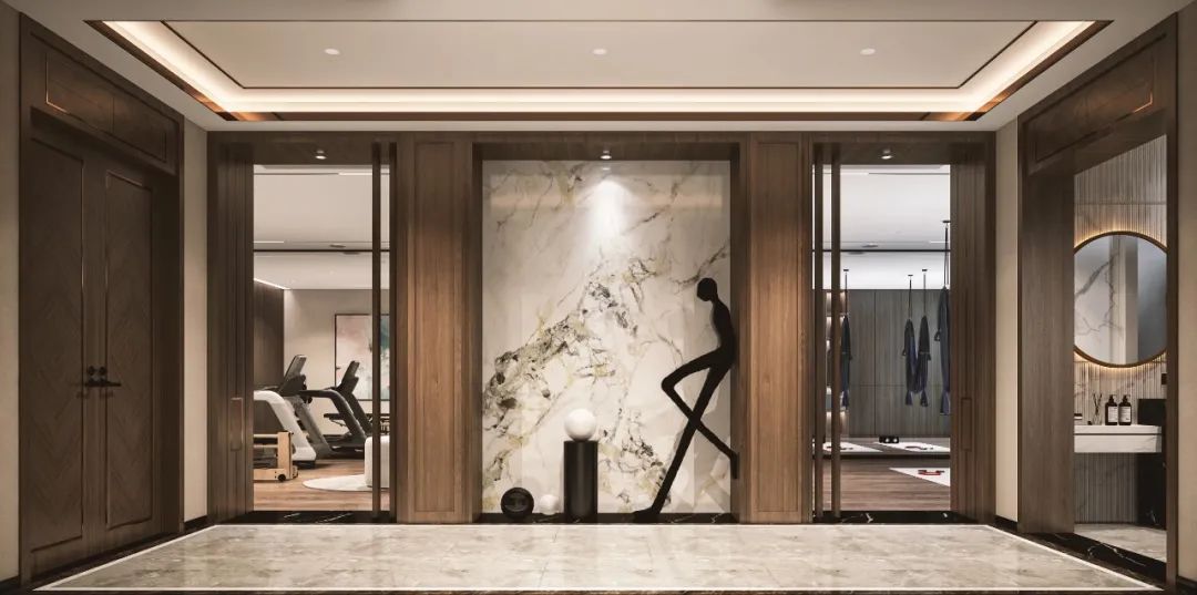 【一鸣设计案例 】918m²别墅大变身，用新中式焕发空间魅力，打造专属空间！-28