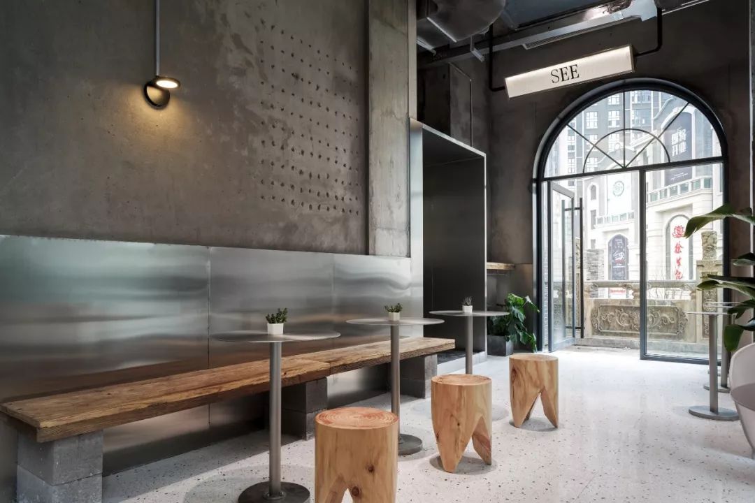 重庆粟集轻食空间 | 减法设计，粗糙变细腻-134