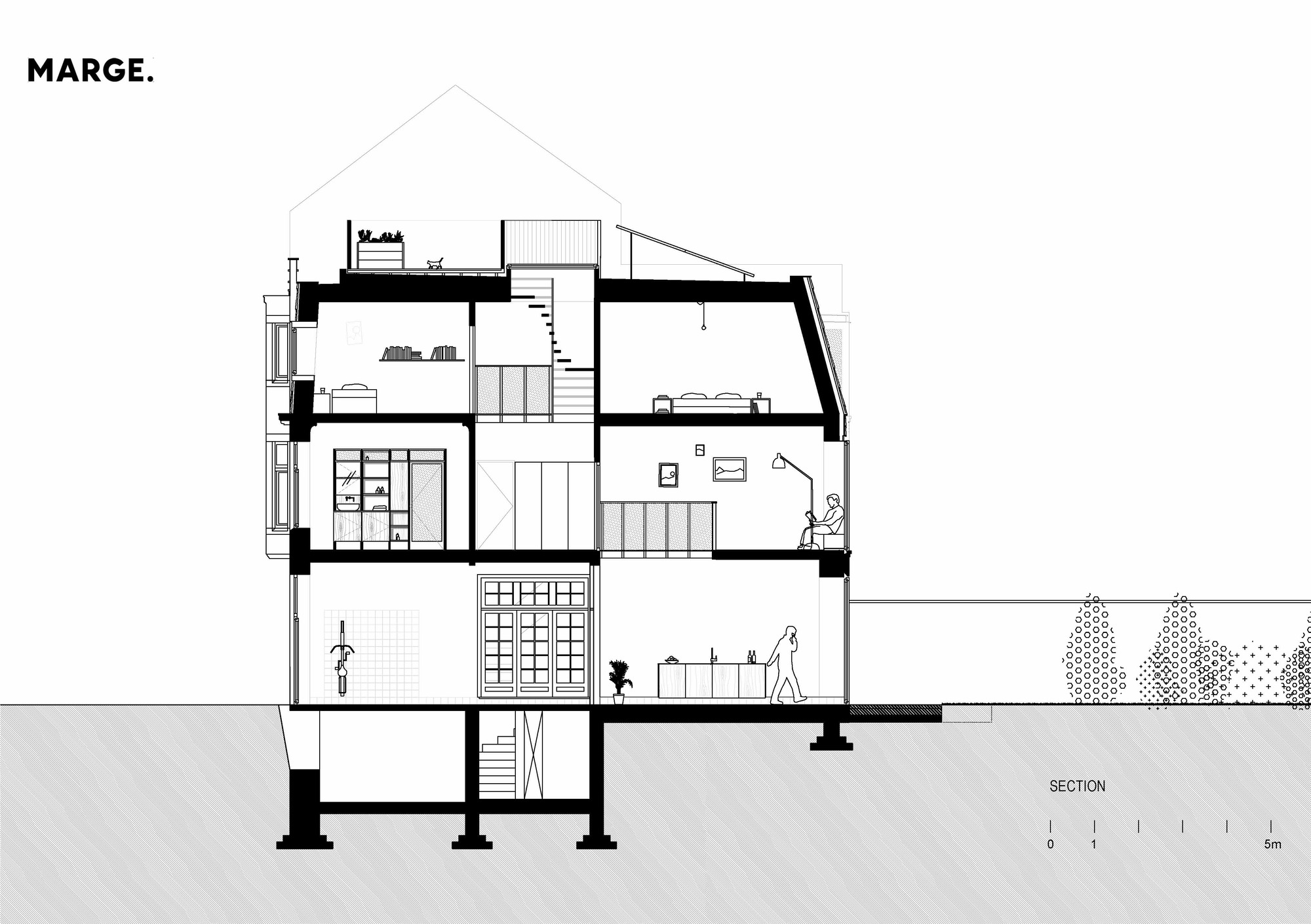 公寓丨比利时丨Marge architecten-23