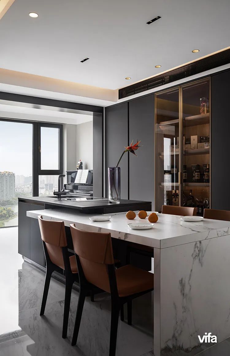 威法别墅客厅酒柜设计丨vifa威法-31