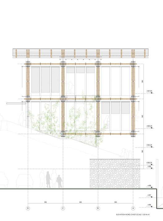 竹构低碳节能住宅-50
