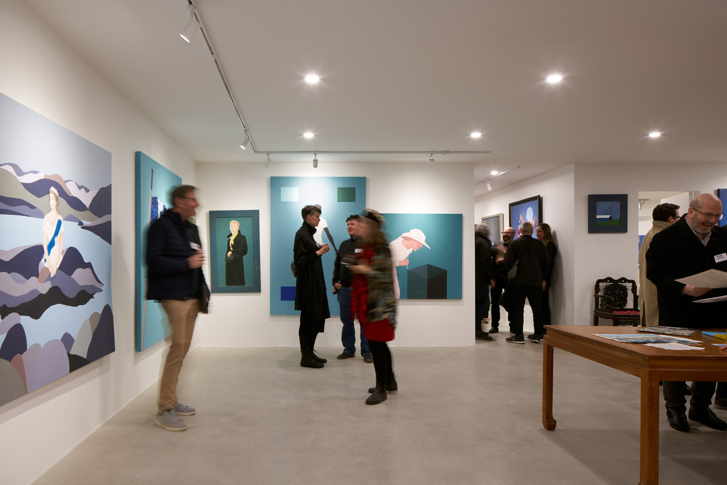 艺术家查尔斯·帕奇特的蓝色画廊 | 工业风建筑的创新设计-23