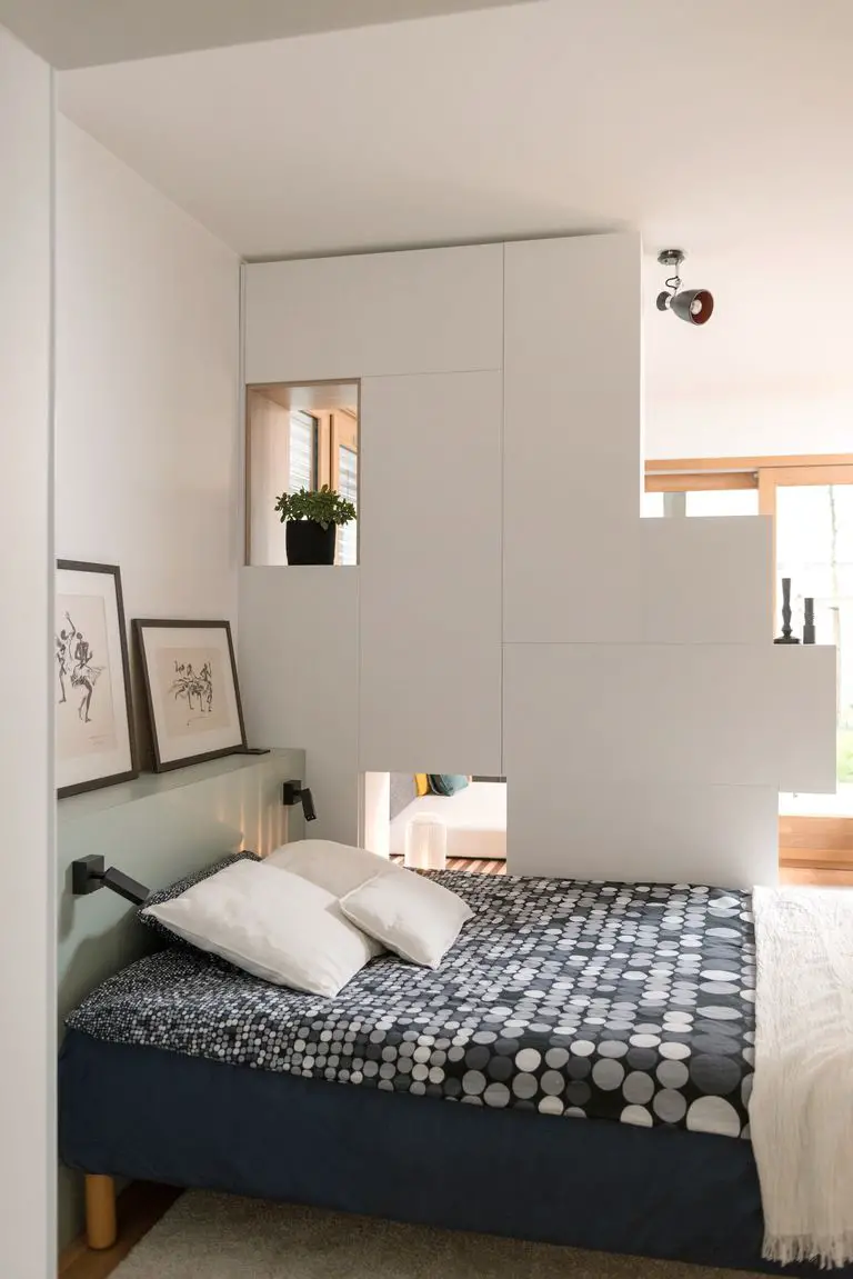 巧妙设计打造 50m2 开放式一居室-9