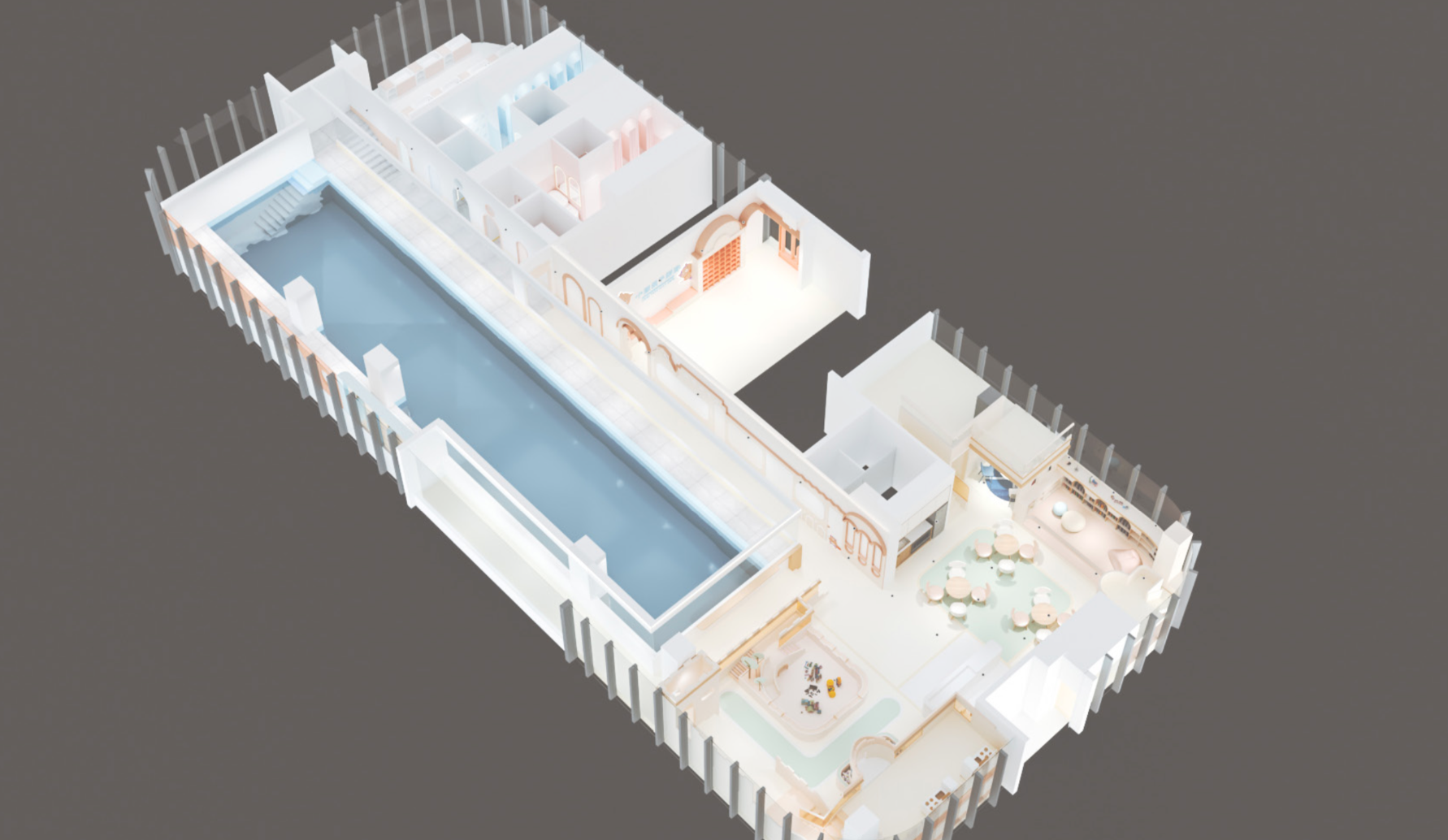 东莞南城小漾亲子游泳馆丨中国东莞丨意匠工作室-3