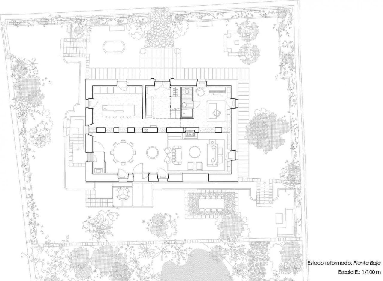 百年历史房屋改造丨西班牙马德里丨Adam Bresnick-19