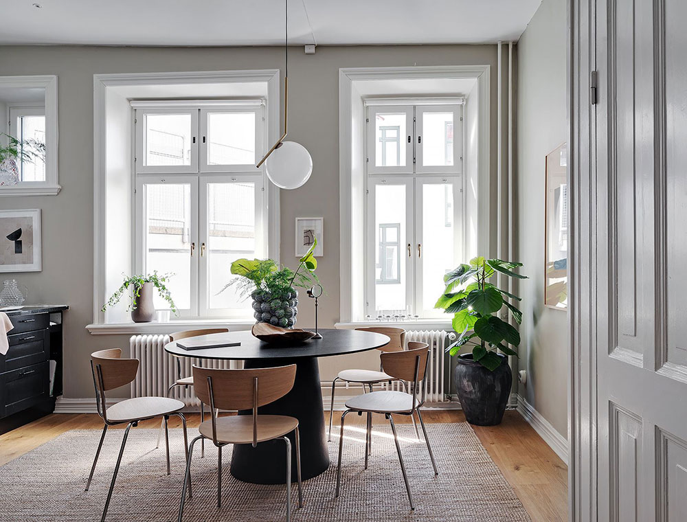 瑞典哥德堡 99 平米粉色沙发公寓设计-20