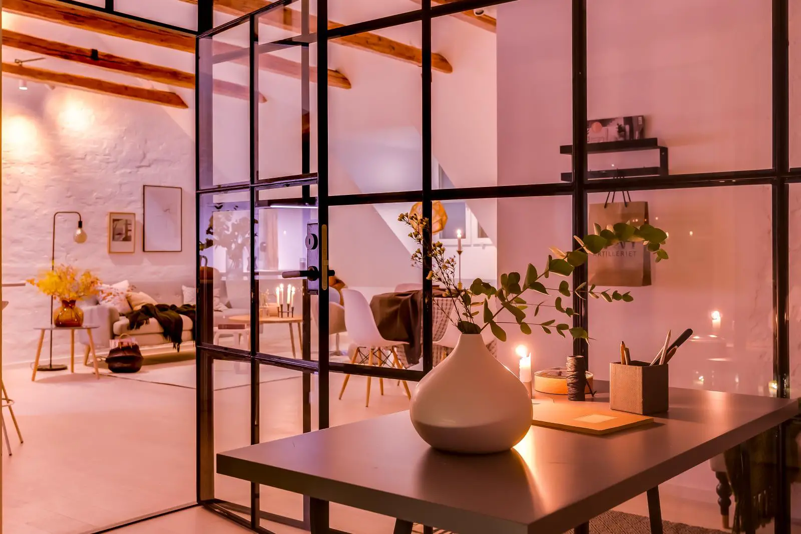 瑞典 85 平米公寓的梦幻夜晚-20