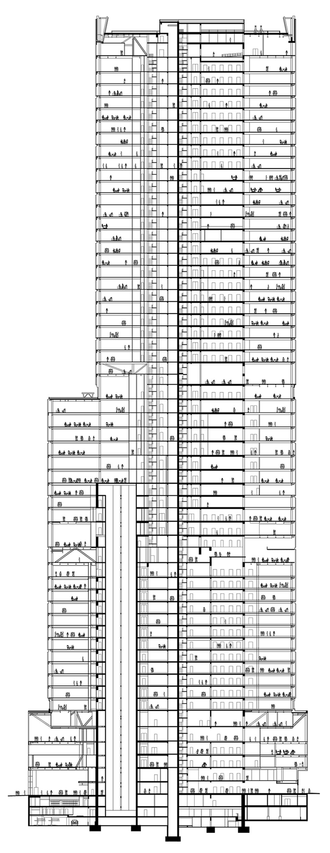 50 Hudson Yards · 纽约顶级办公楼典范丨巴林哈德丨foster partners-30