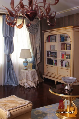 艺术风格的四层高郊区别墅室内设计丨Голев Анатолий,Горлицына Вера-17