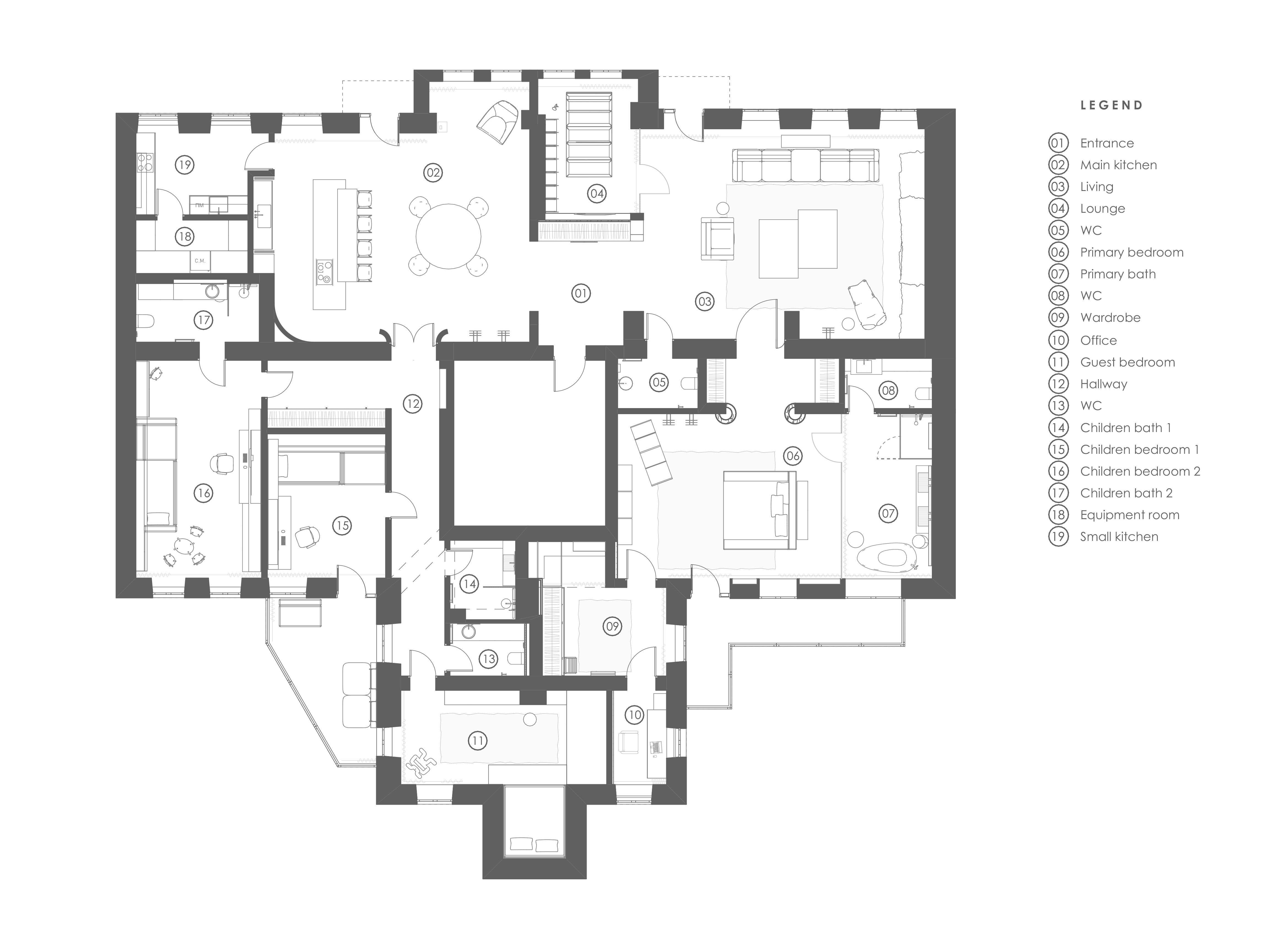 本茶公寓（注：Honchara可能是特定名称，若有更准确信息可使翻译更精准） 丨乌克兰基辅丨Alexey Gulesha,Sergey Molchanov-34