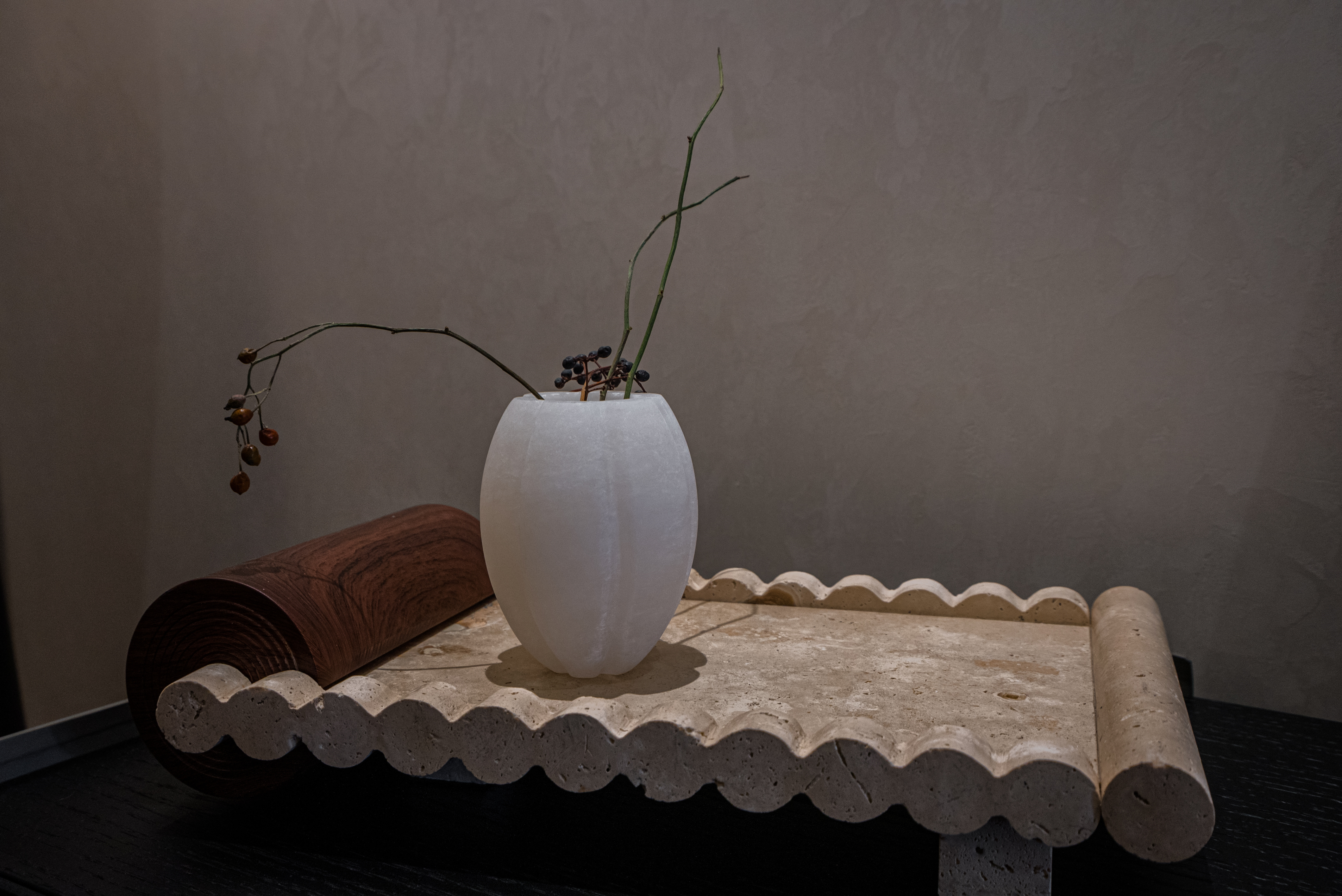 木二设计|298平极简滨江平层-37