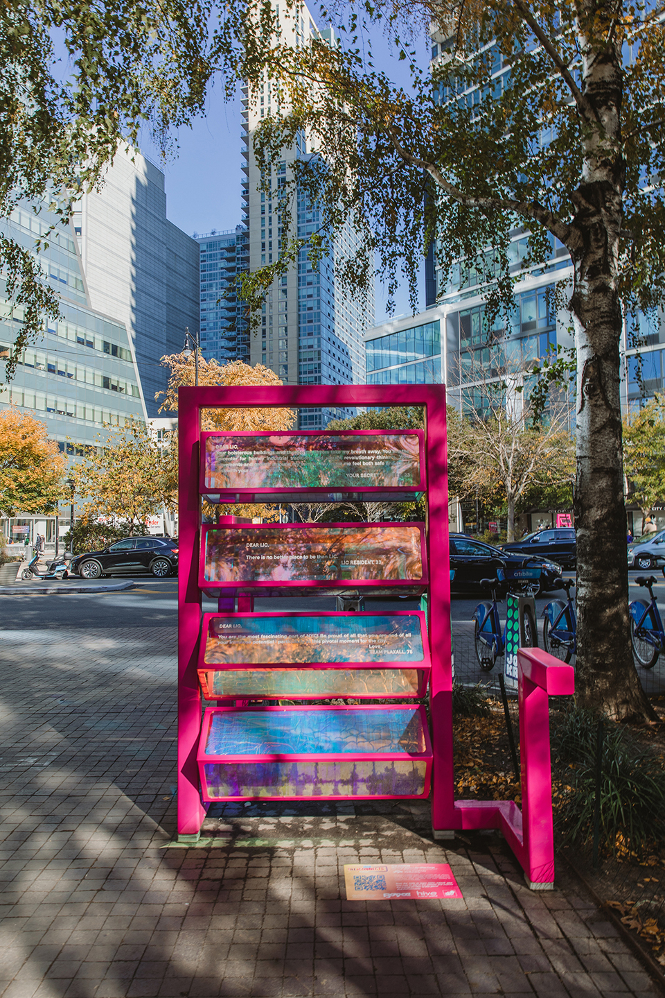 “Ribbon”临时装置丨美国纽约丨The Urban Conga 与 Hive Public Space-14