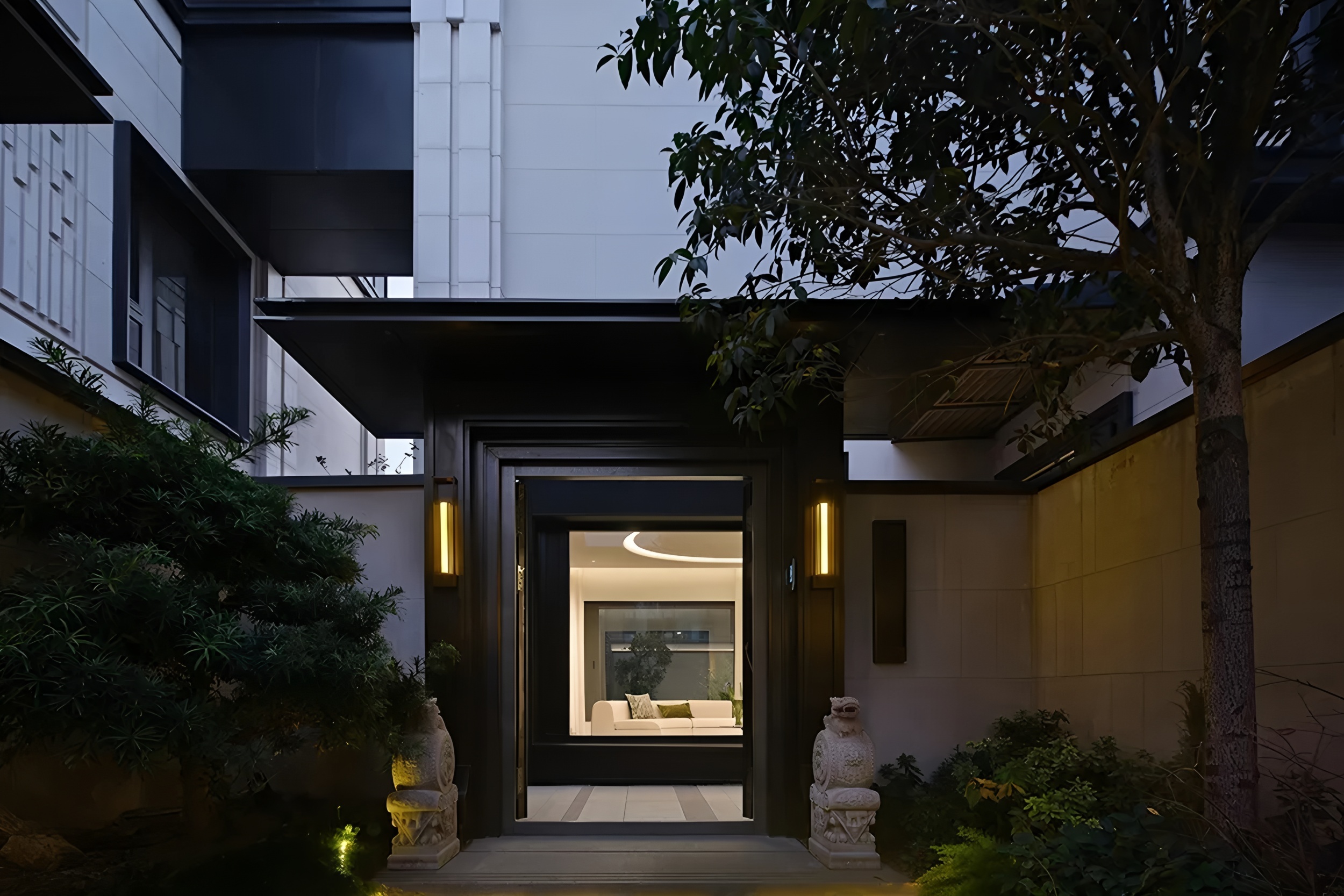 南京536㎡简约别墅丨中国南京丨观享际SKH室内设计-77