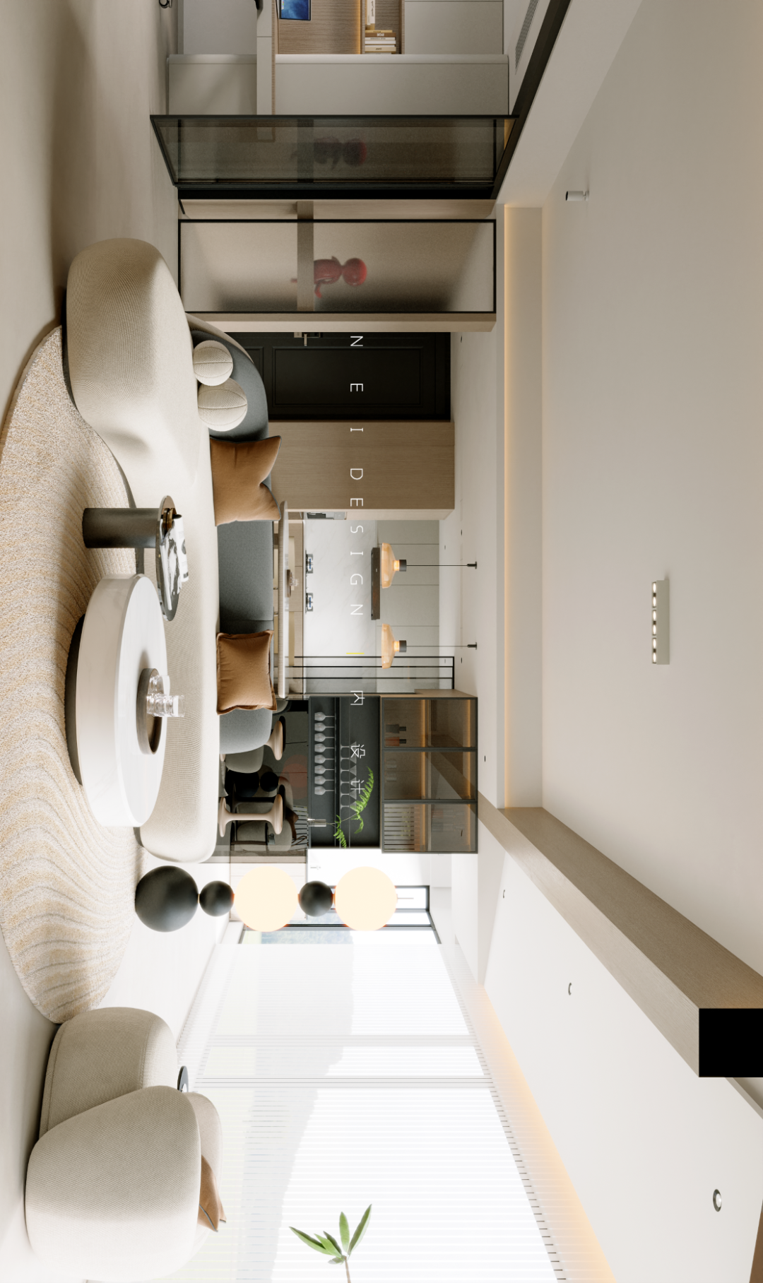 云景台 · 现代简约的人间落日丨内空间设计机构-8