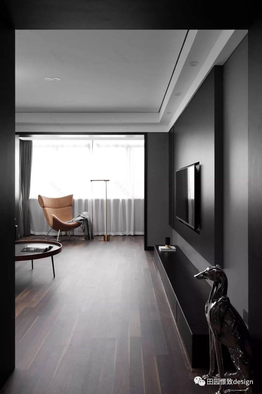 灰色调独立空间,德阳 114㎡顶楼跃层设计-34