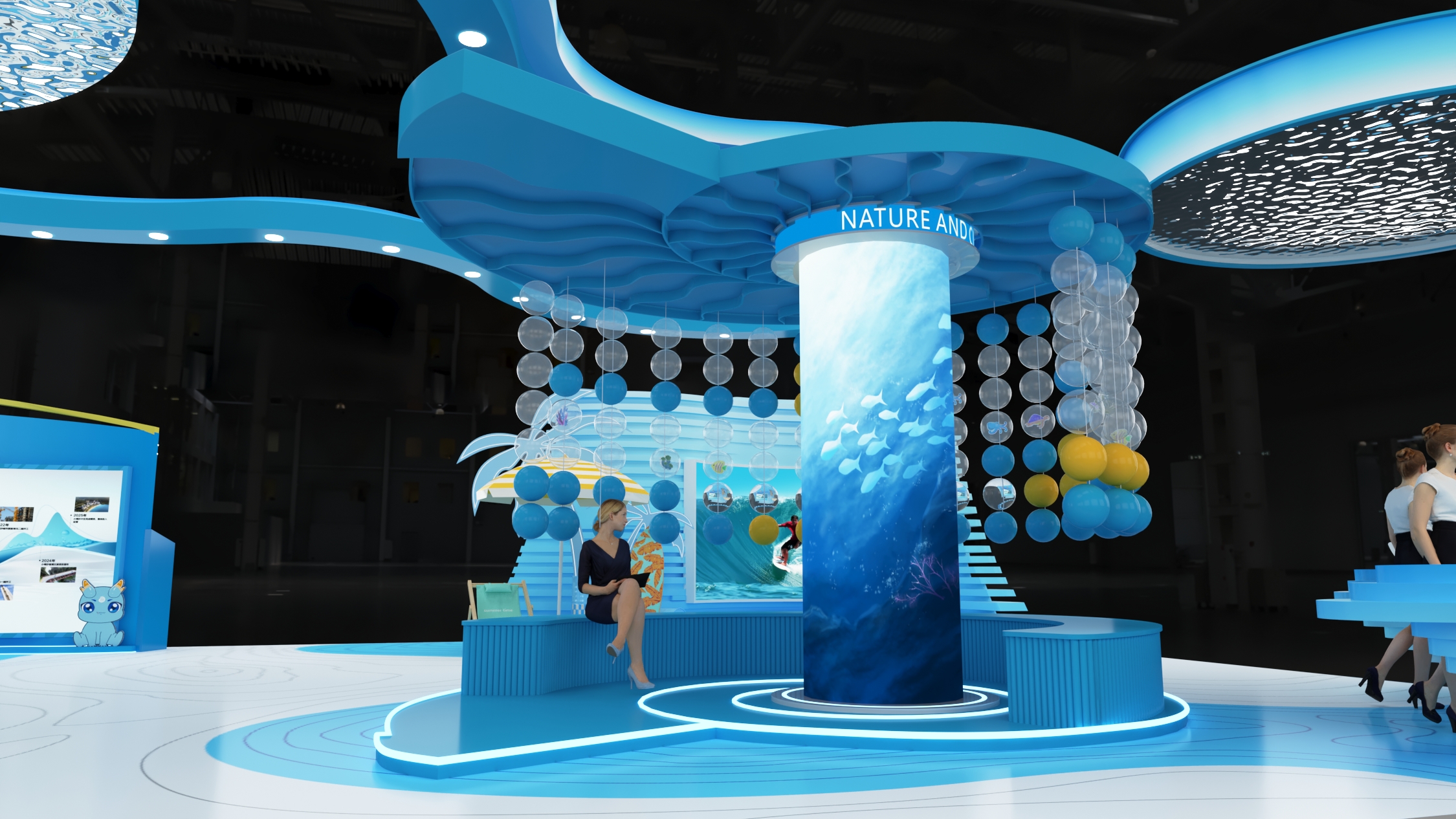 文博会盐田小梅沙展位设计-4