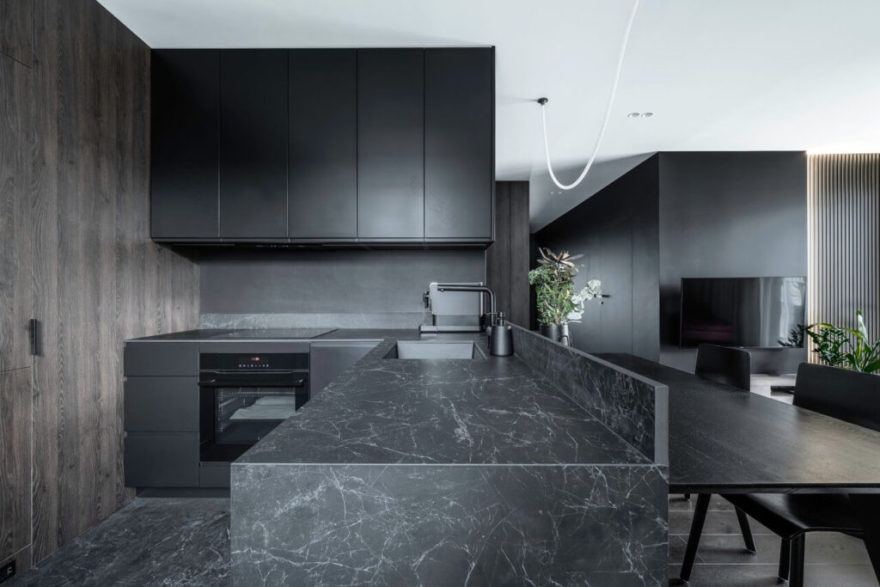 65平米紧凑型“M”公寓设计丨波兰华沙丨Hatch Studio-23