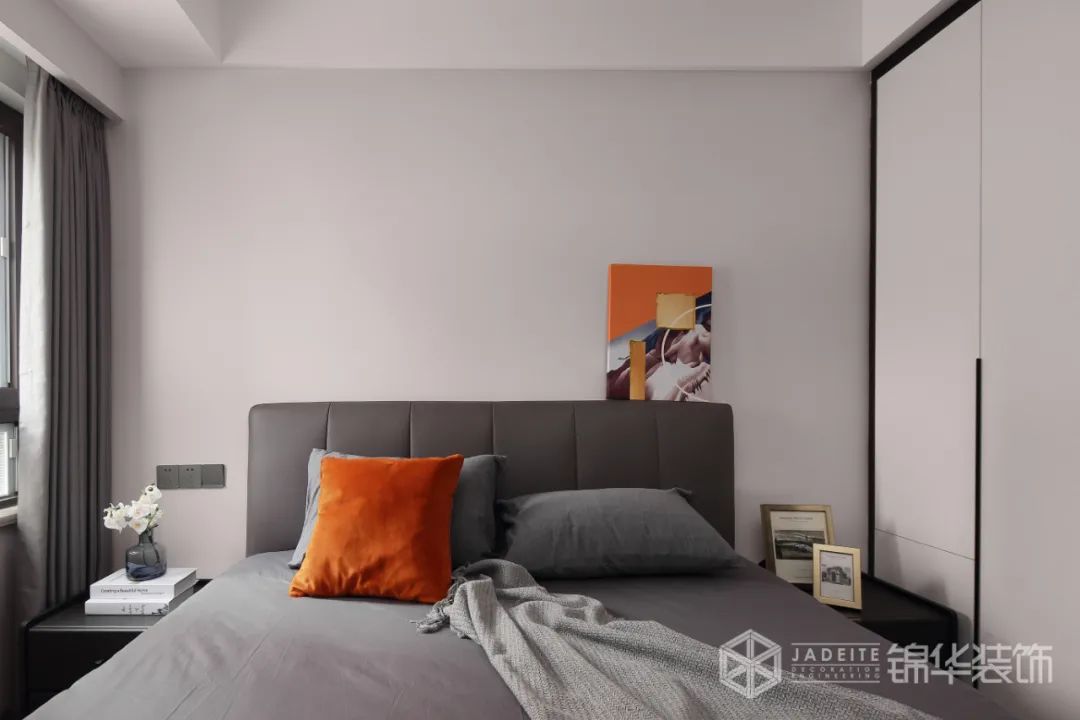 现代极简一人居丨锦华装饰-23