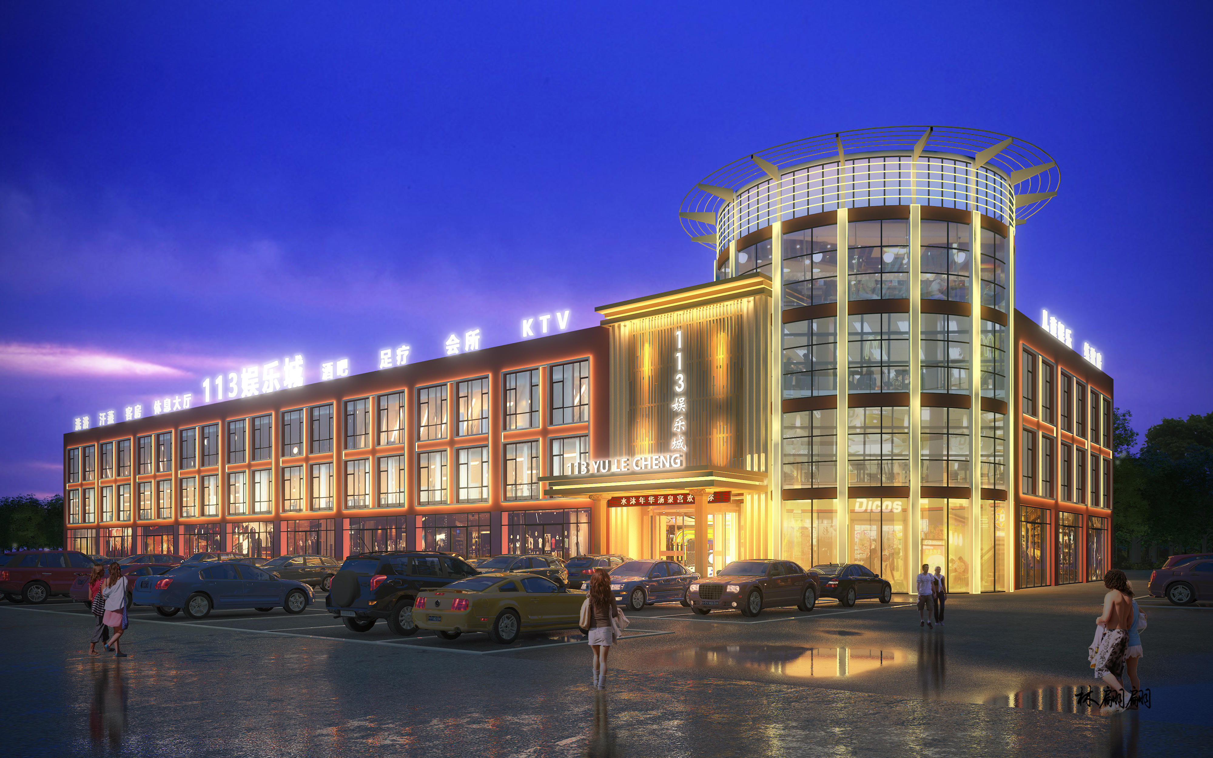 室外效果图|建筑外立面|别墅-2