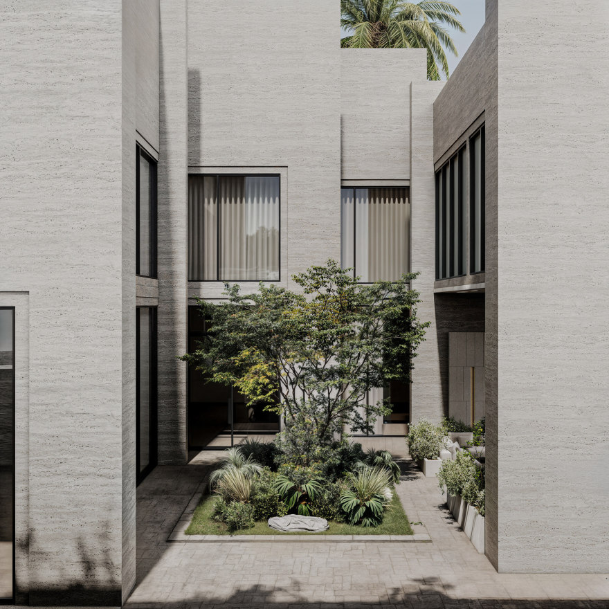 现代别墅外部景观设计-23