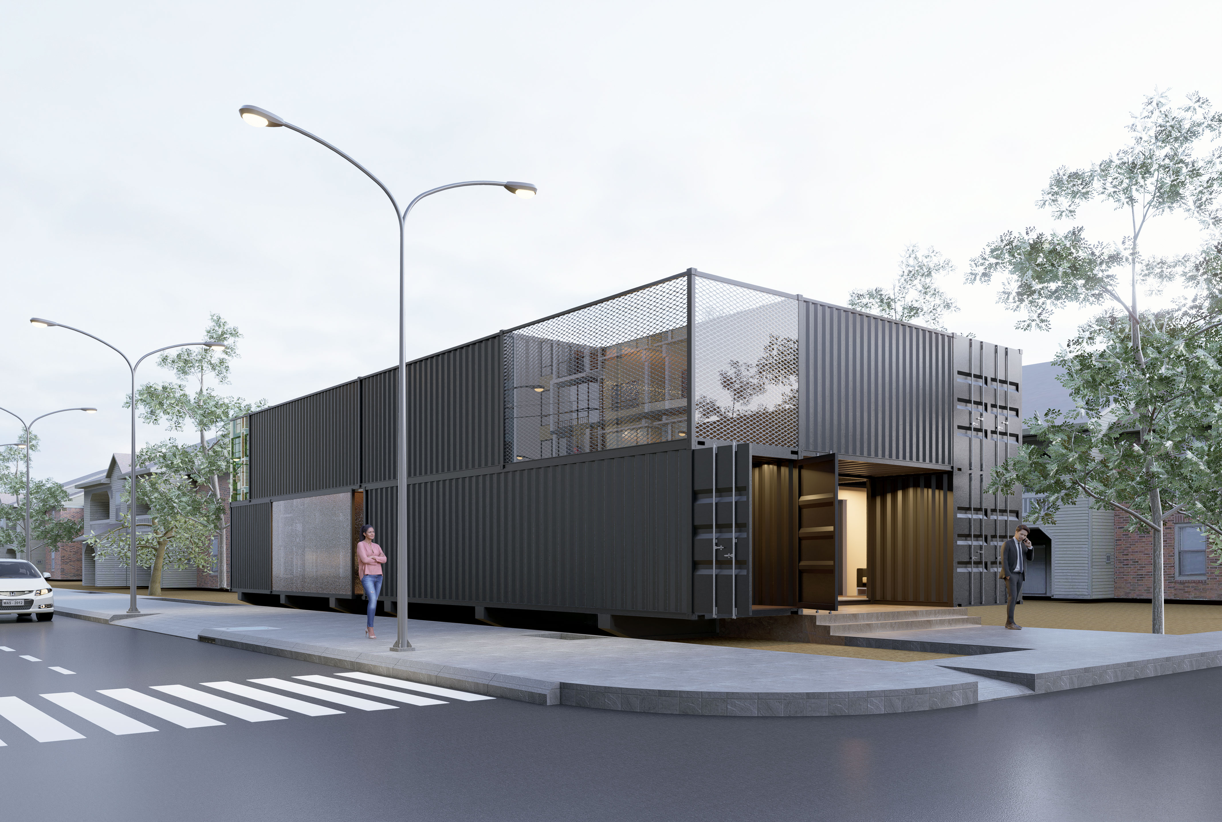 Container Office Design-0