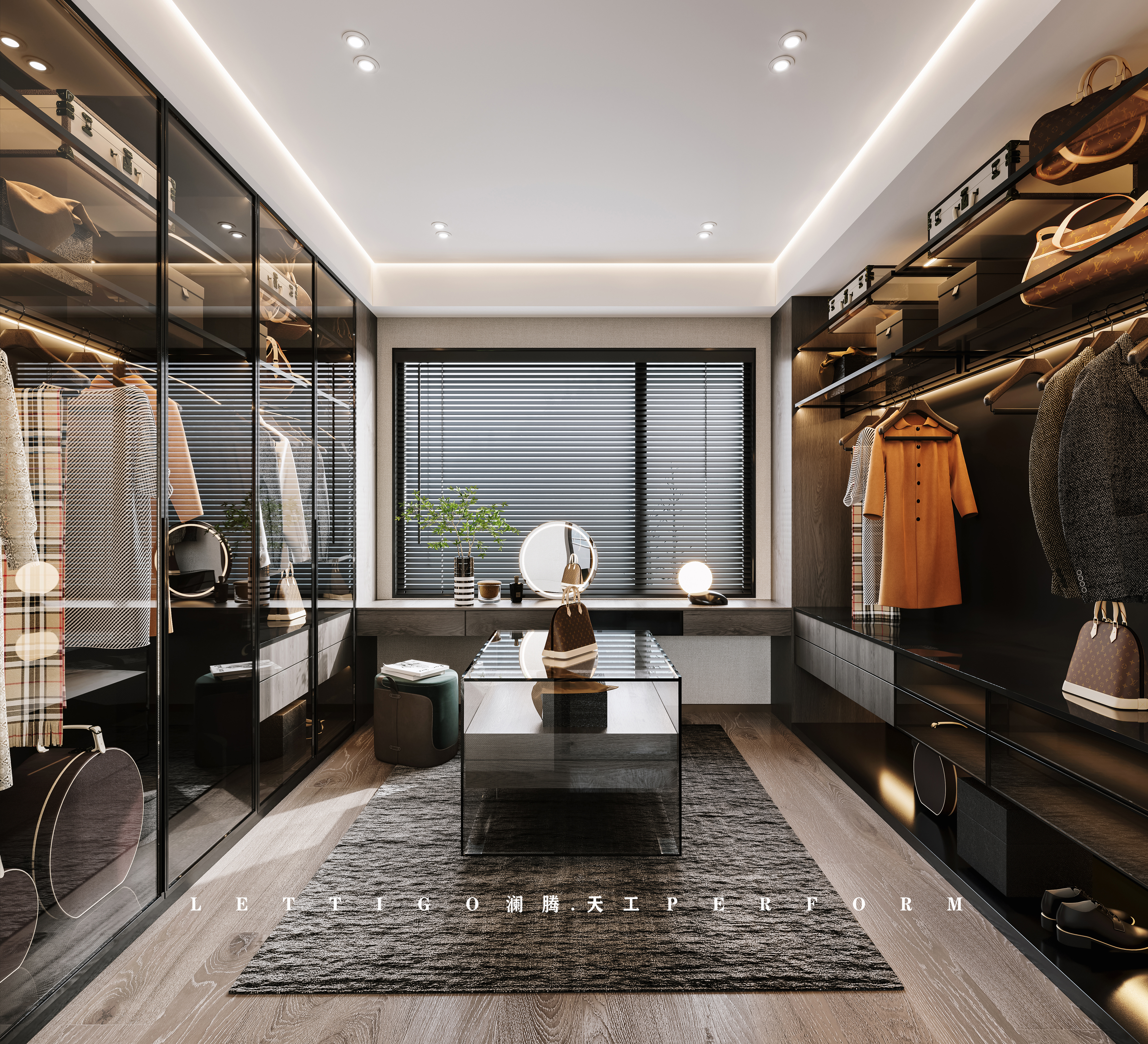 新作|宁静雅致的新中式跃层别墅-11