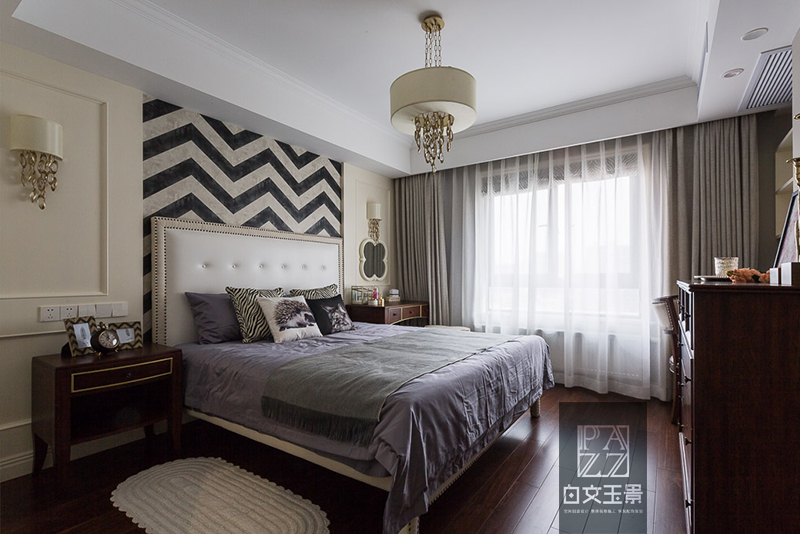 摩登美式轻奢【芳华】之家,打造实用与优雅并存的四室两厅-33