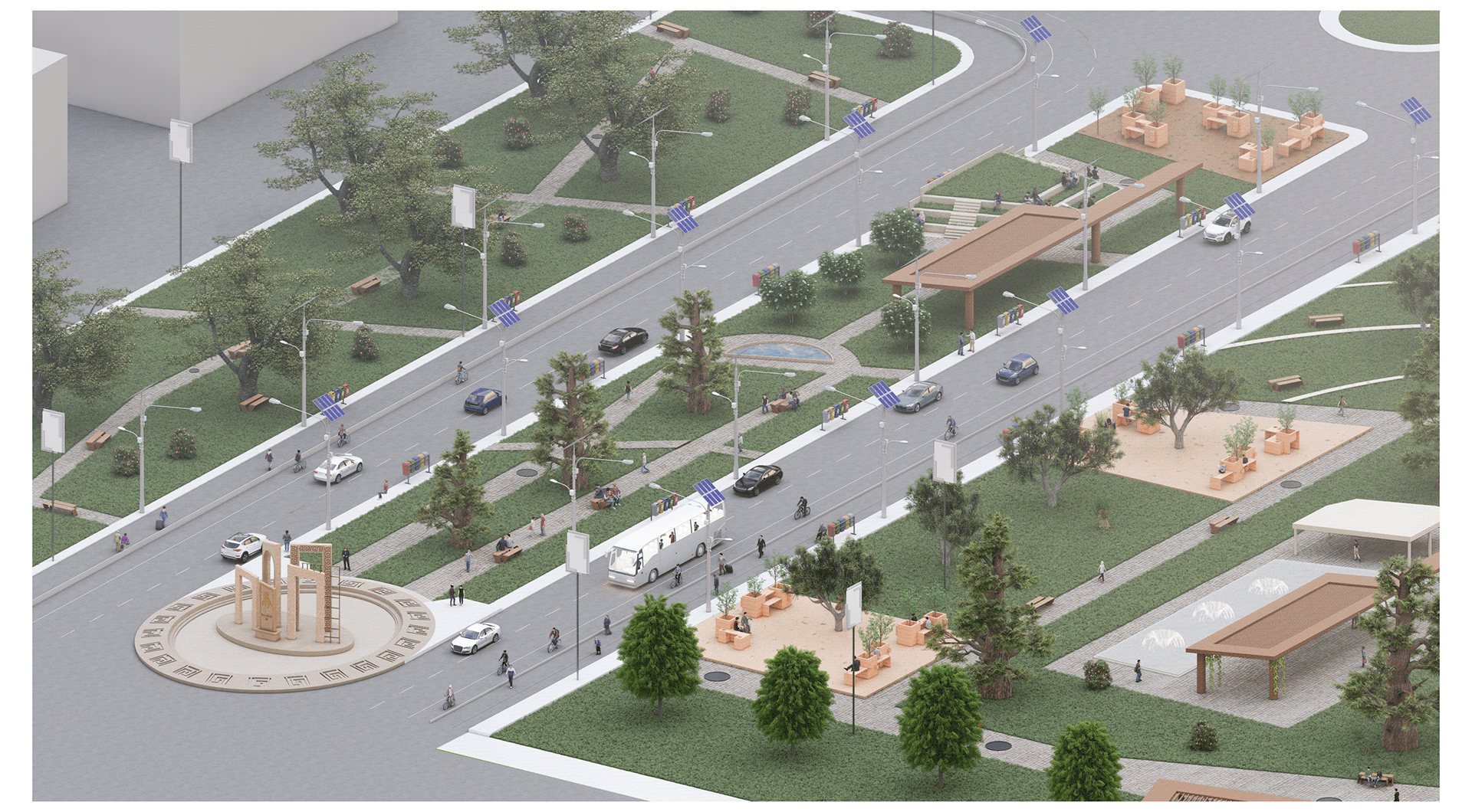 旅程纪念性设计丨Mansoura 大学美术学院-15