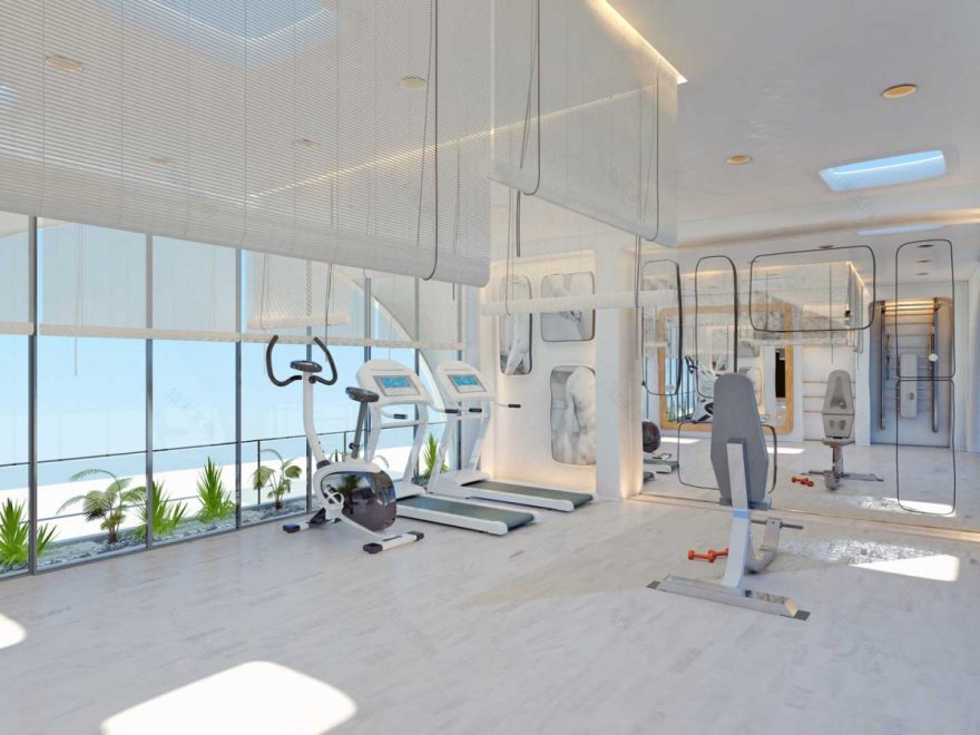 Dome Resort Gym - Utopia Hotel Design-14