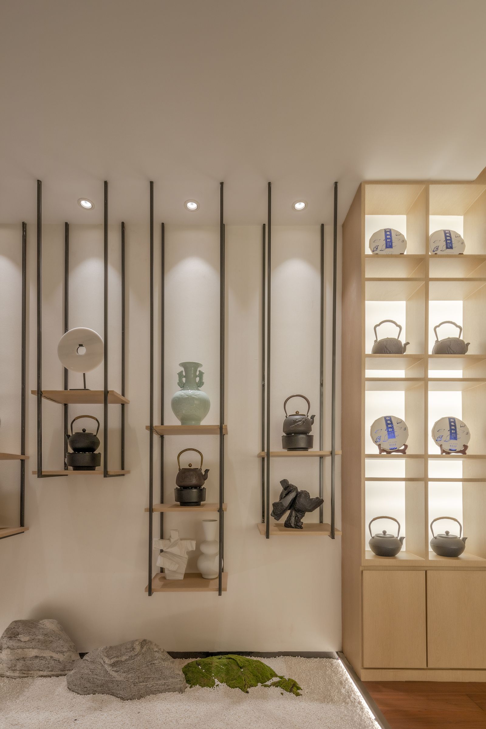 新中式茶室丨中国周口丨运成设计-7