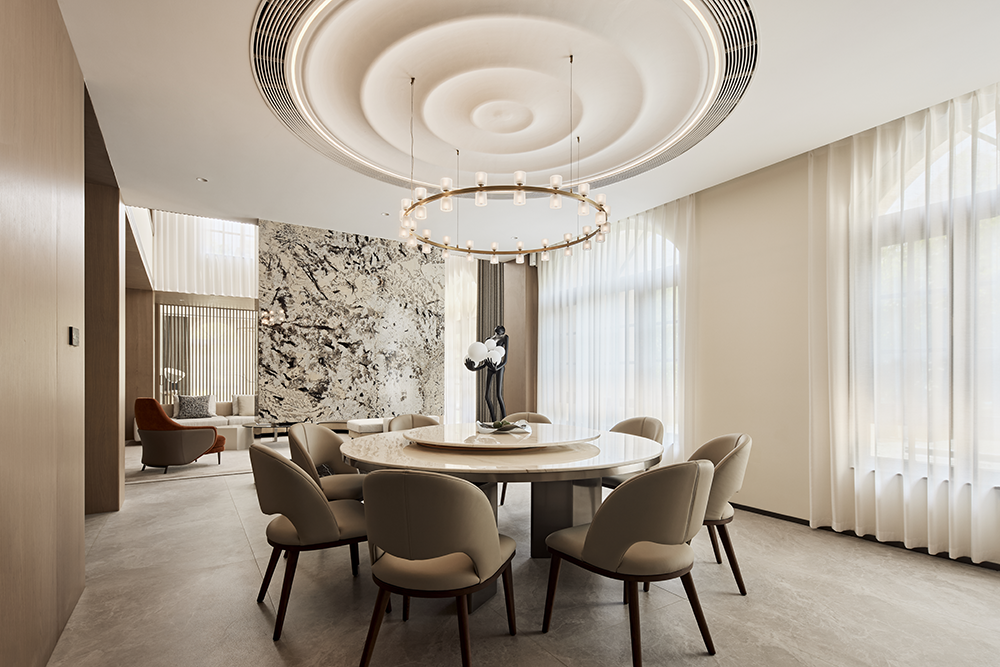 尚层大作：案例分享——1100㎡墅境私邸：漫行雅奢之境，淬炼空间的诗意哲学-38