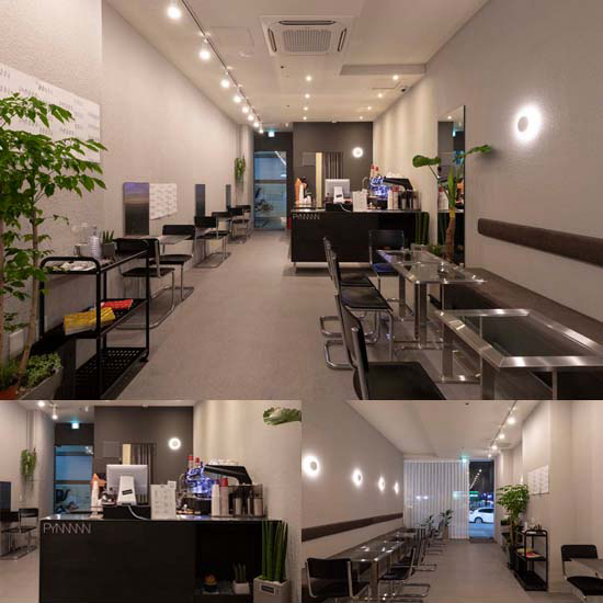 黑白光影中的 13 坪咖啡空间-1