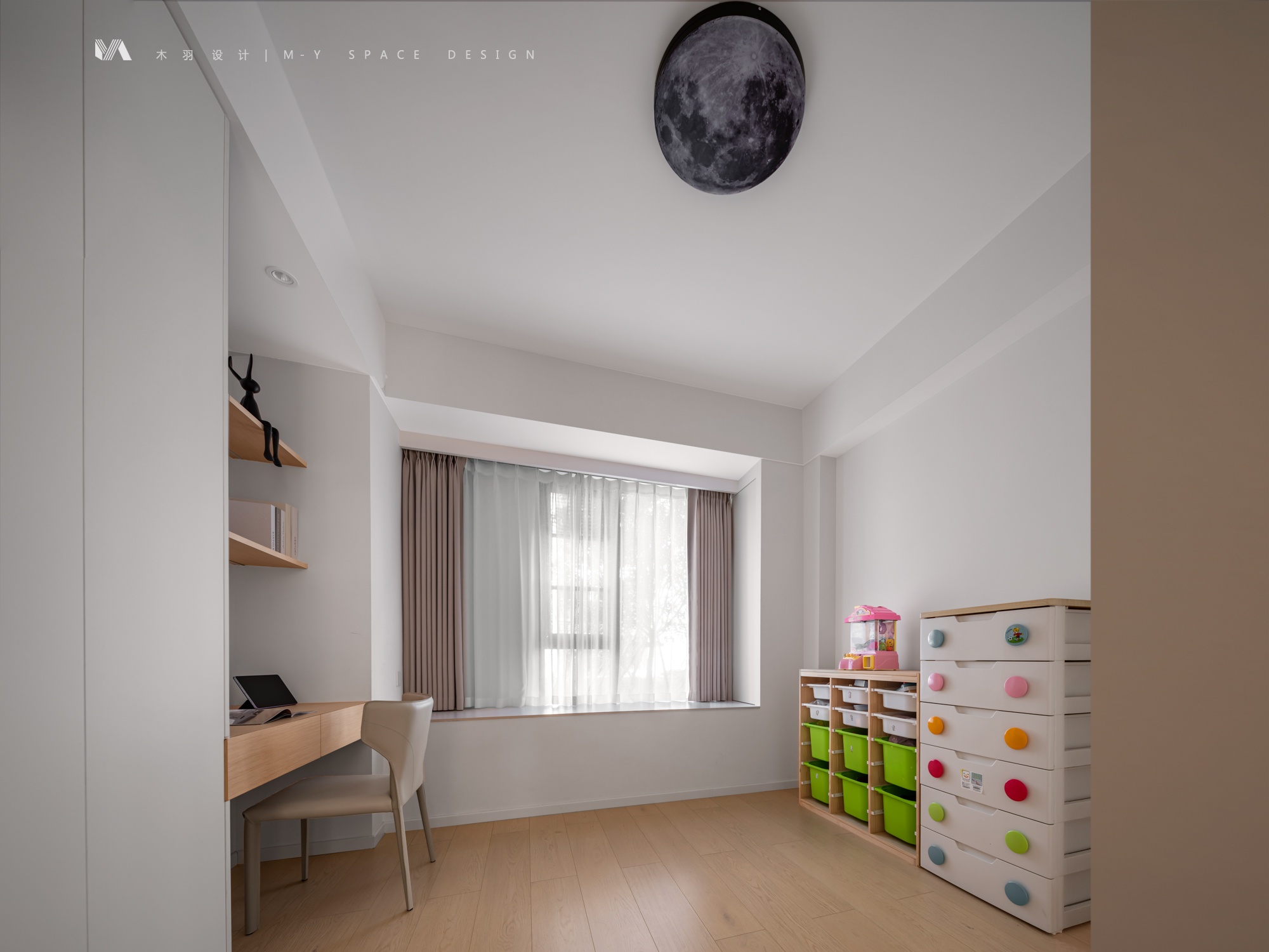 175㎡大平层原木风设计丨中国武汉丨武汉木羽设计-20