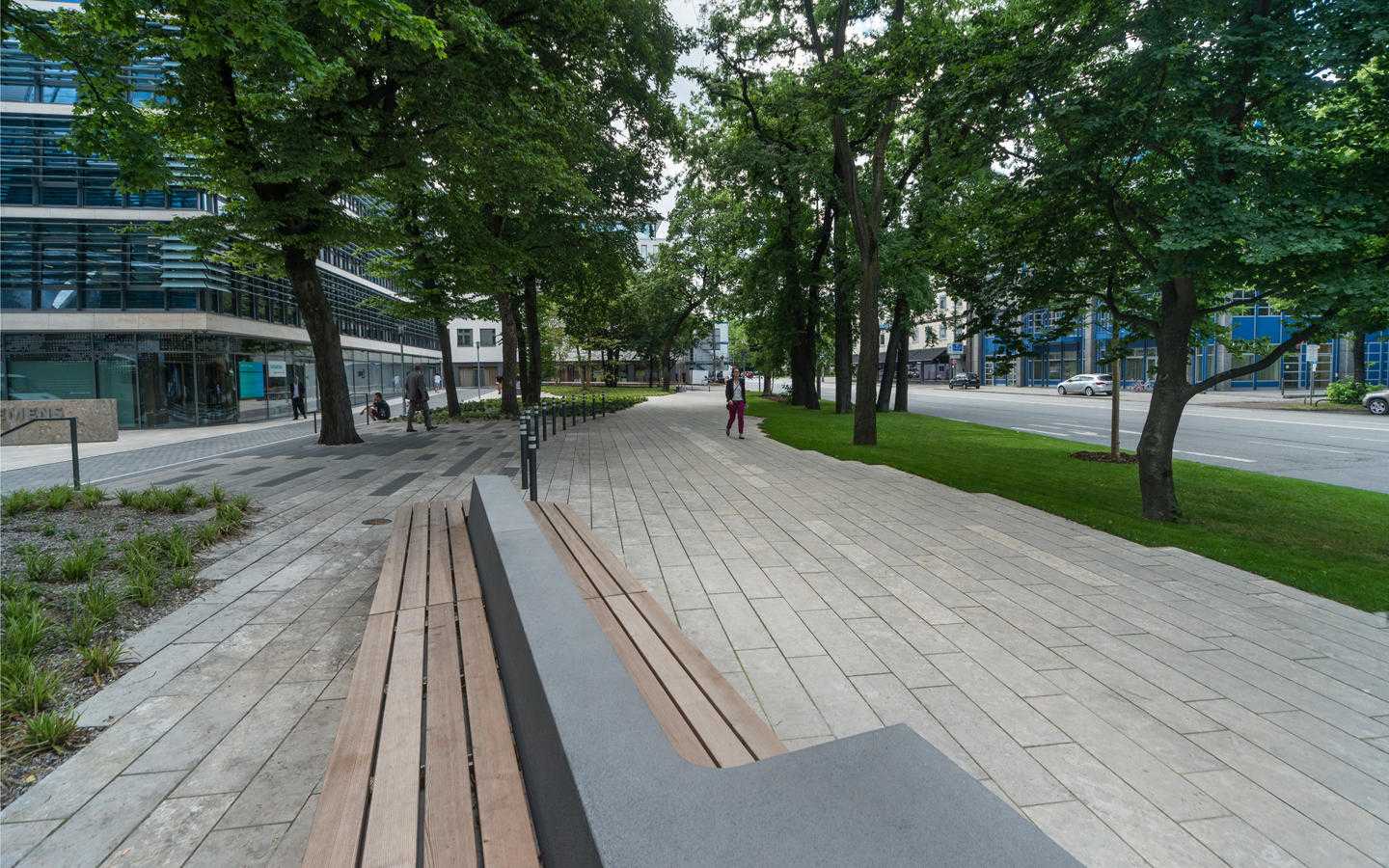 德国慕尼黑西门子总部公共庭院设计丨Henning Larsen 建筑师-4