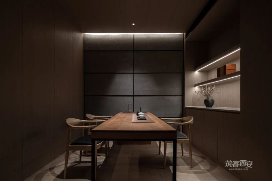 观想设计·蔡飞 | 西安茶空间 | 新旧融合,静谧清雅的茶文化体验-41