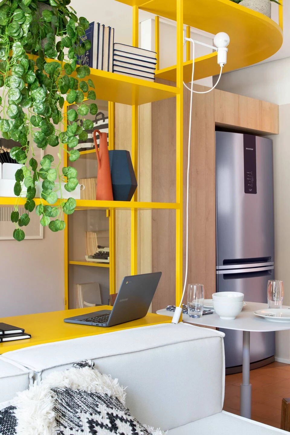 巴西圣保罗 37 平米紧凑公寓的活力设计-22