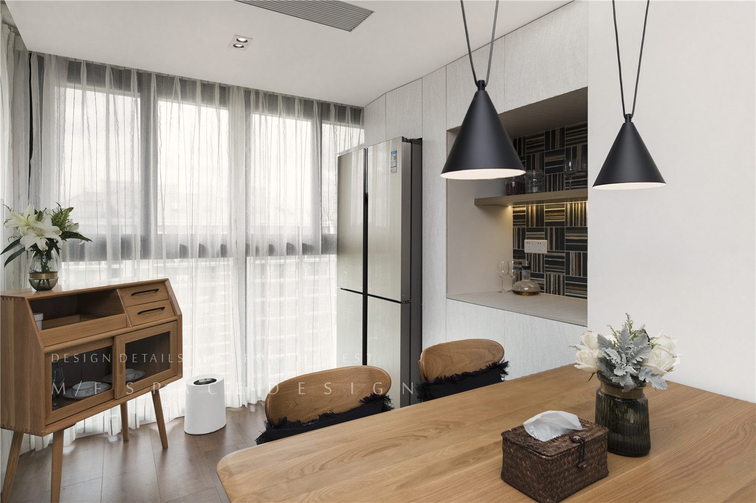 《1+1=4》现代简约家居,自然纯木的至美至简-52