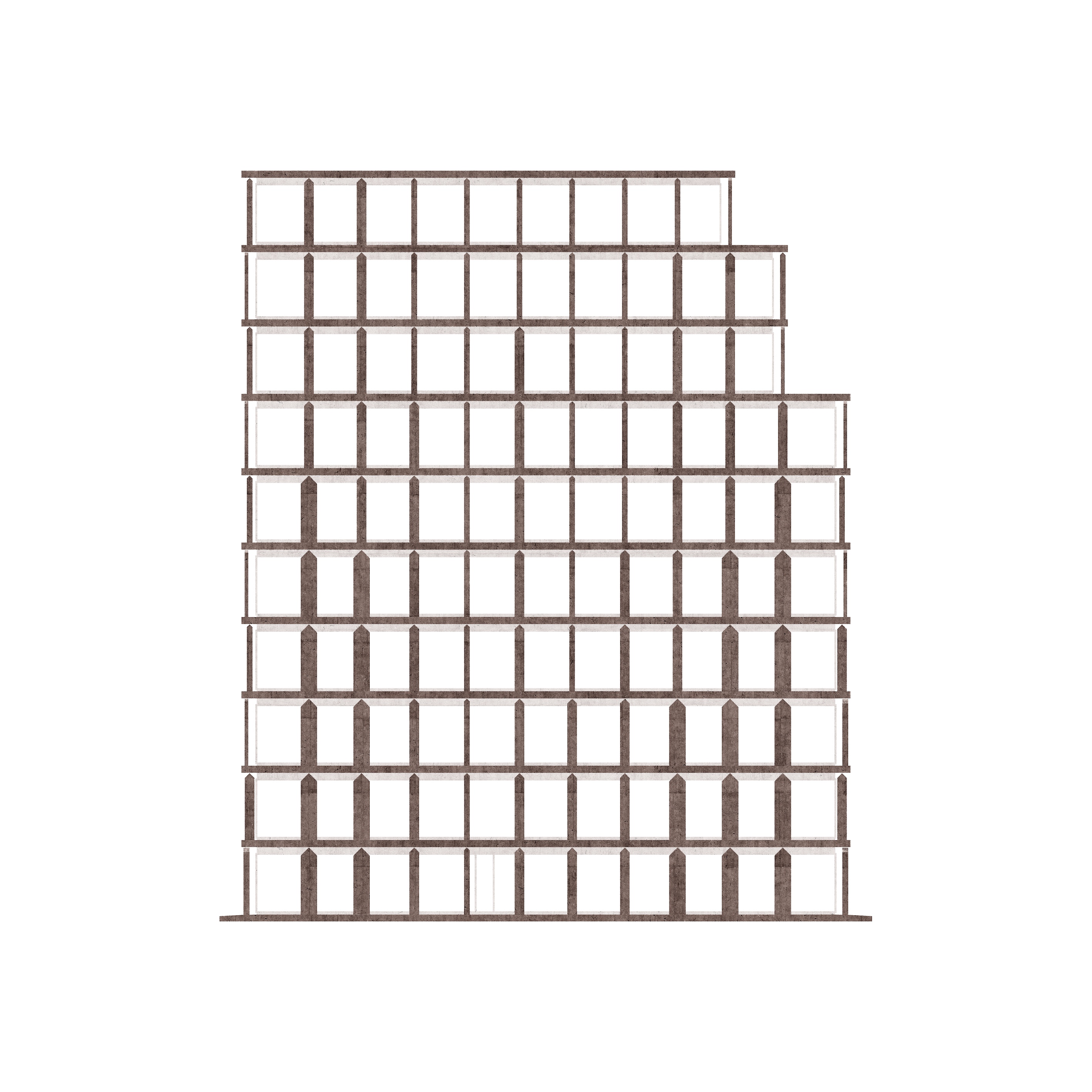 混凝土石板下的内向空间 | Valerio Olgiati 的巴洛伊保险办公大楼-23