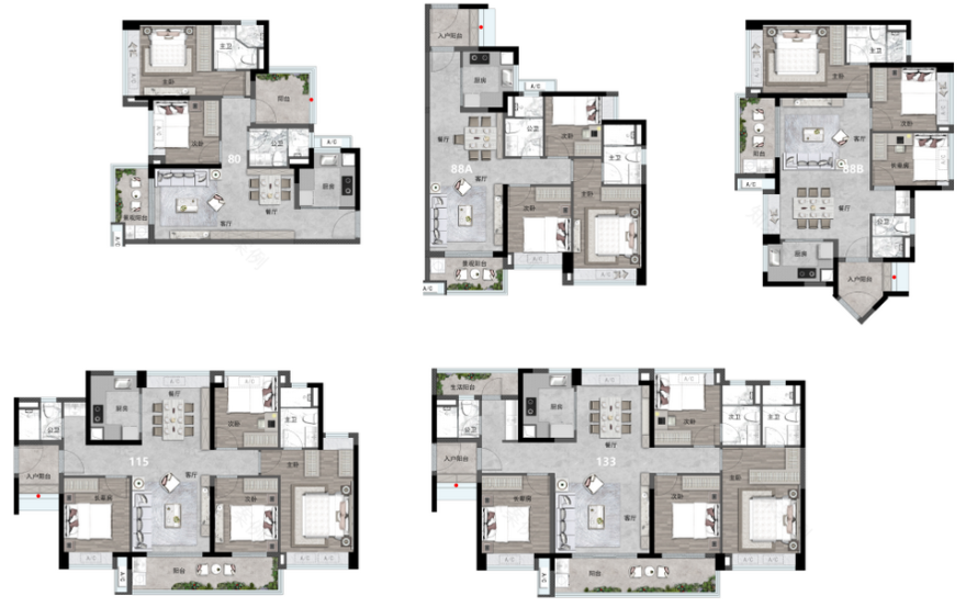 广州金茂万科都会四季丨中国广州丨上海日清建筑设计有限公司-70