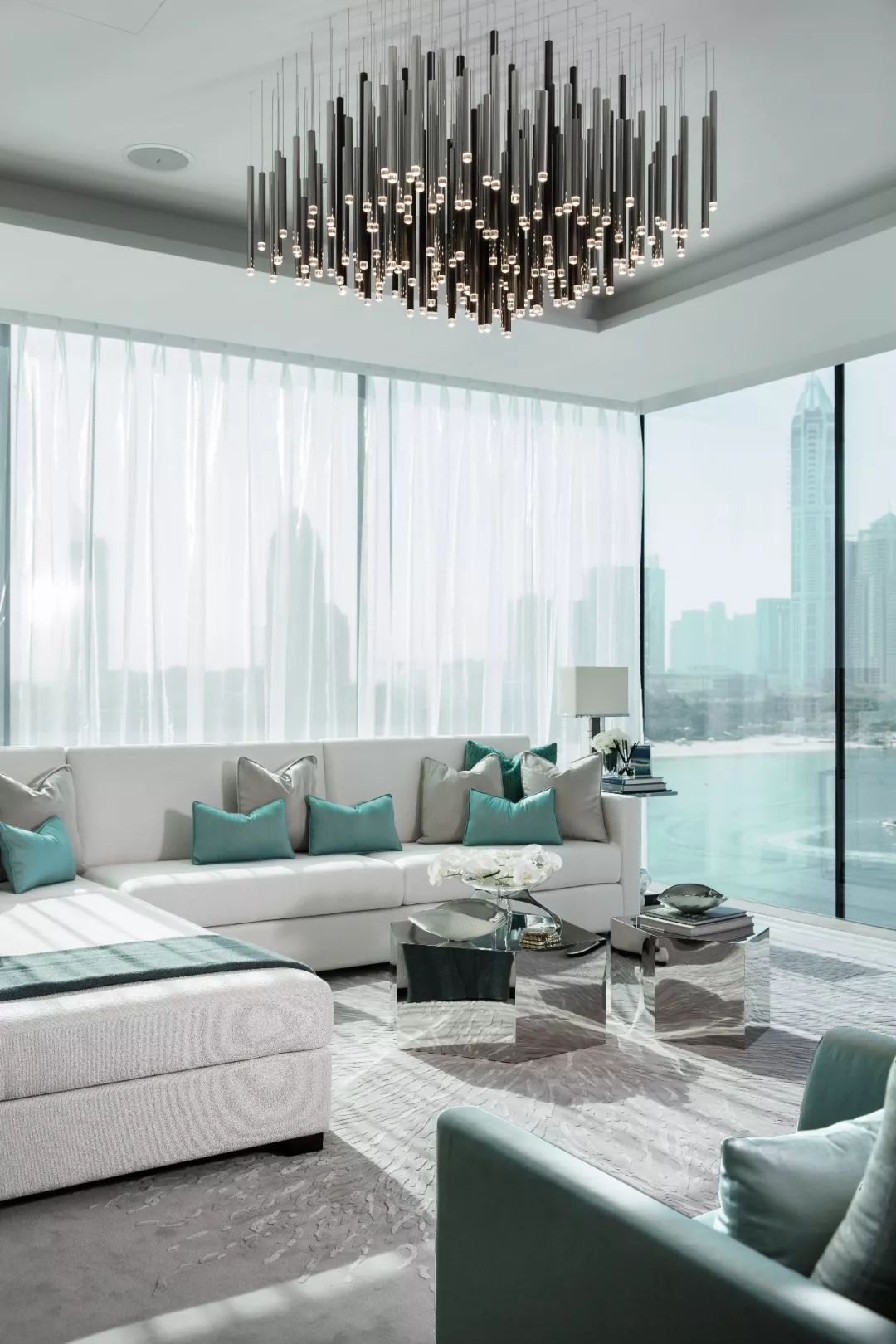 看看迪拜的房子，号称“空中别墅”，最小户型300平米-58