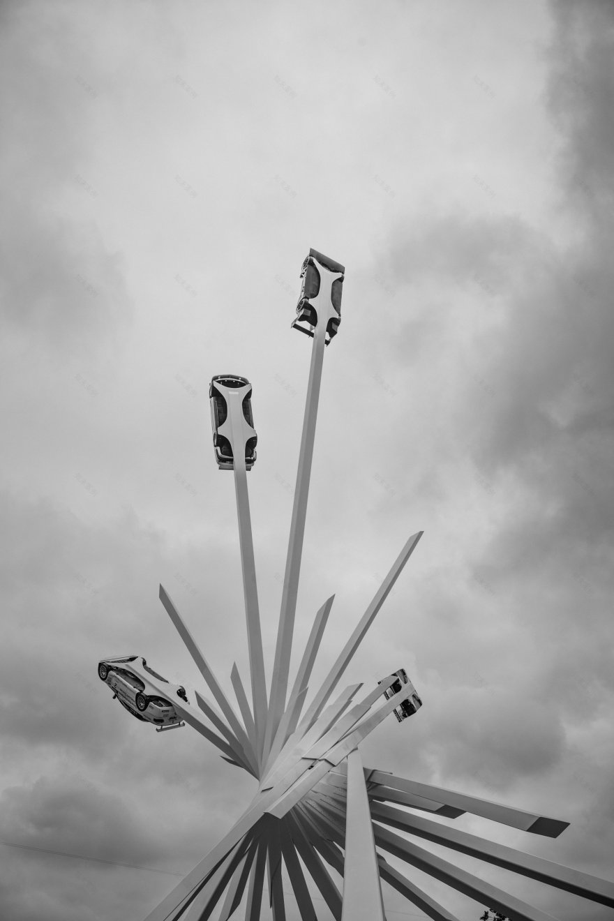 PHOTO | Gerry Judah sculpture at Goodwood Festival-6
