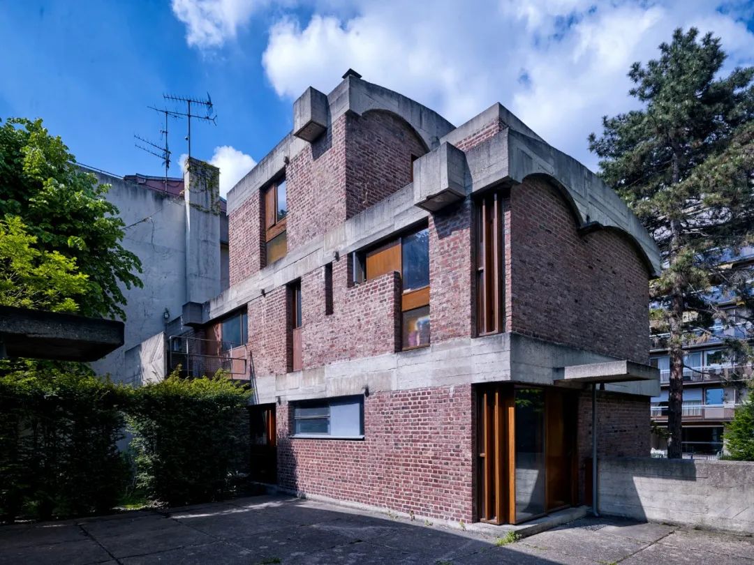 Maisons Jaoul 私人住宅设计丨法国巴黎丨勒·柯布西耶-9