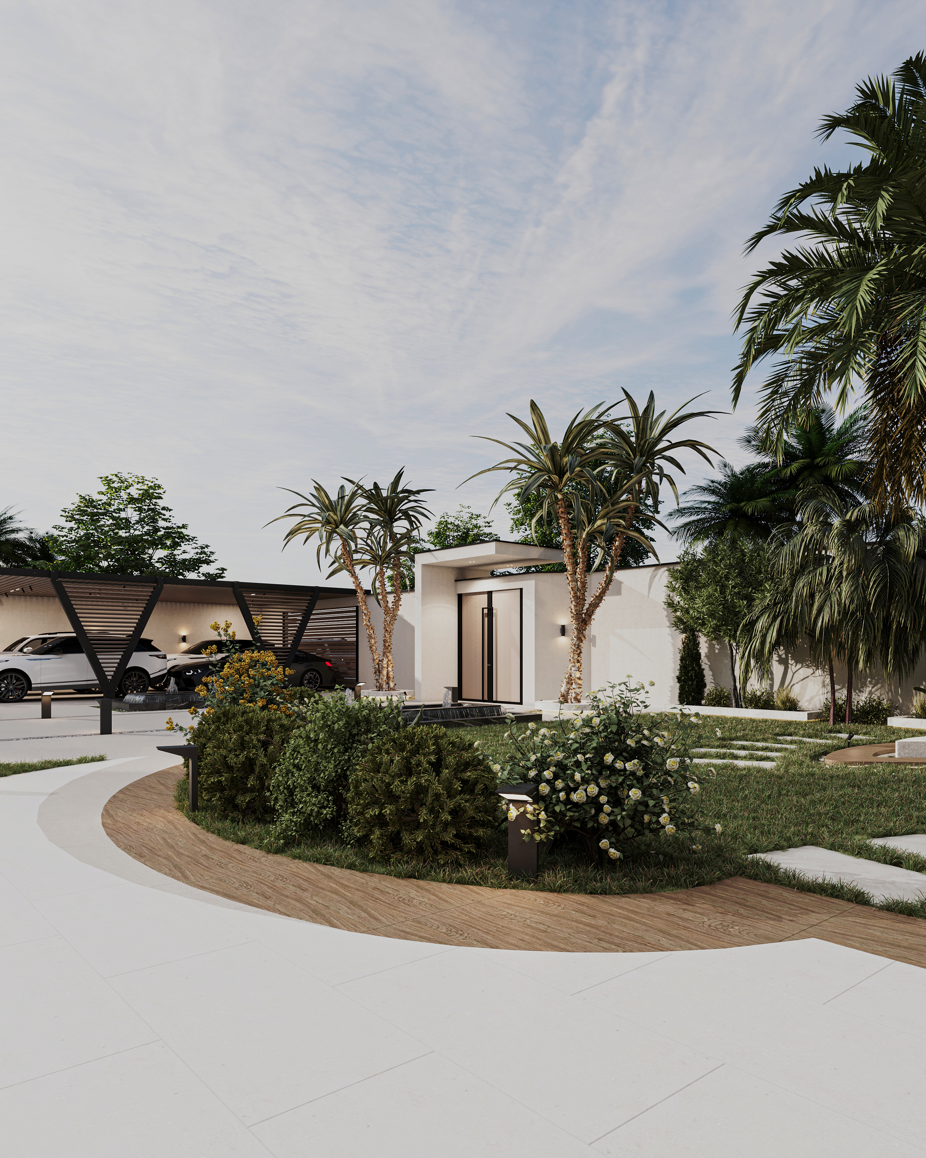 现代舒适景观丨阿联酋迪拜丨Archpix Engineering Consultants-18