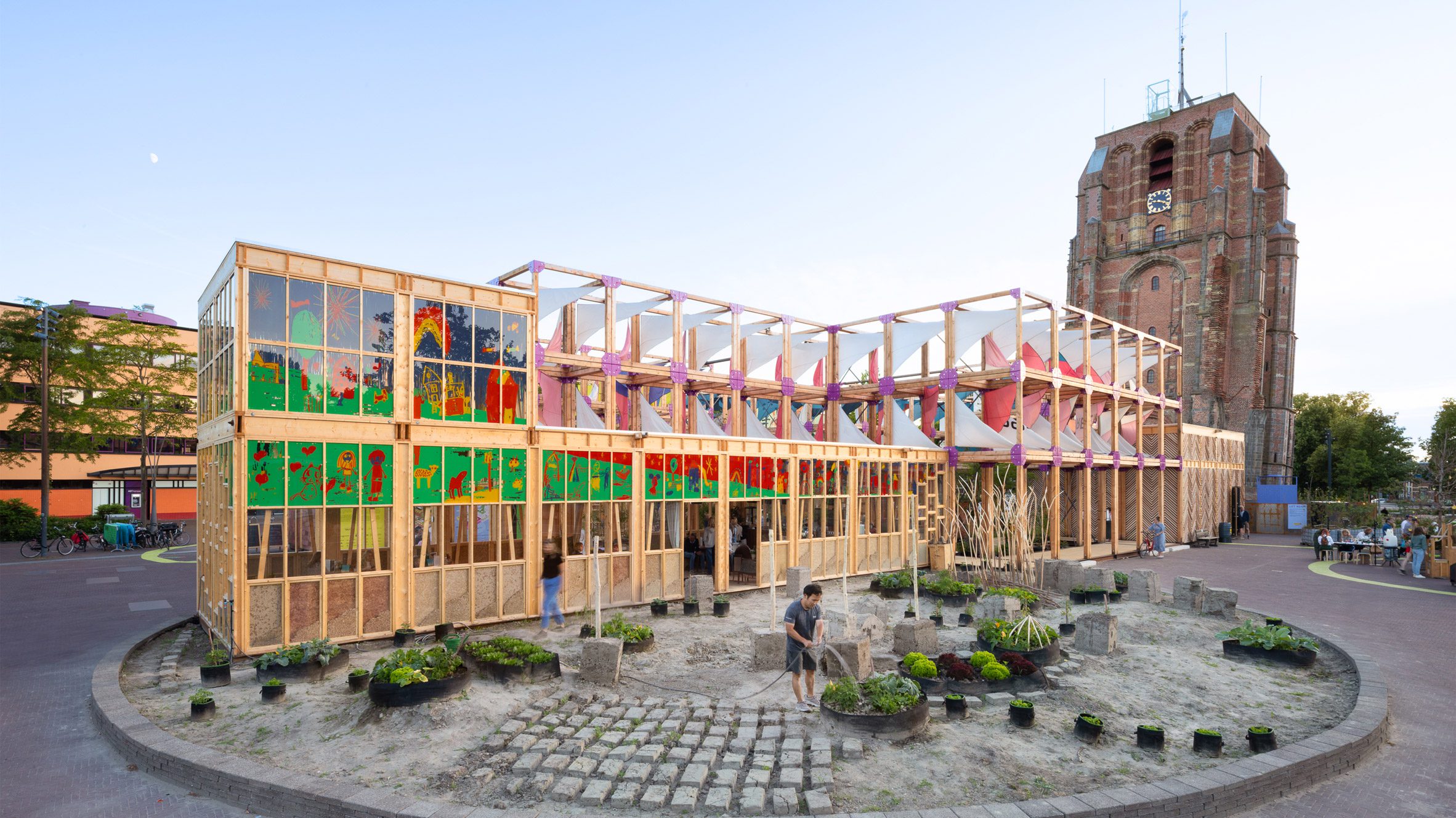 Bouwurk临时场馆丨荷兰吕伐登丨Overtreders W-0