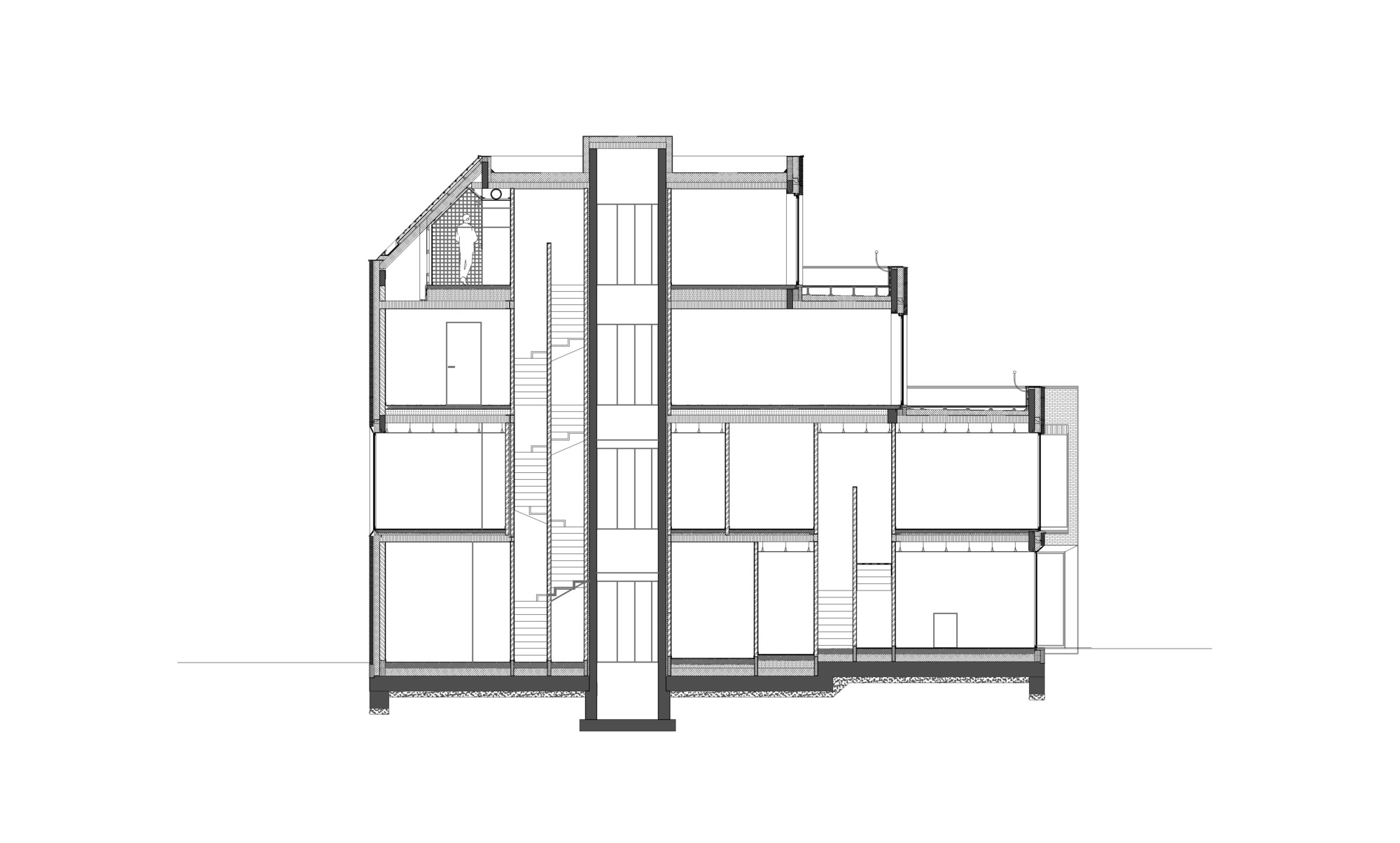小地块大设计 | 公寓与牙科诊所的巧妙融合-5