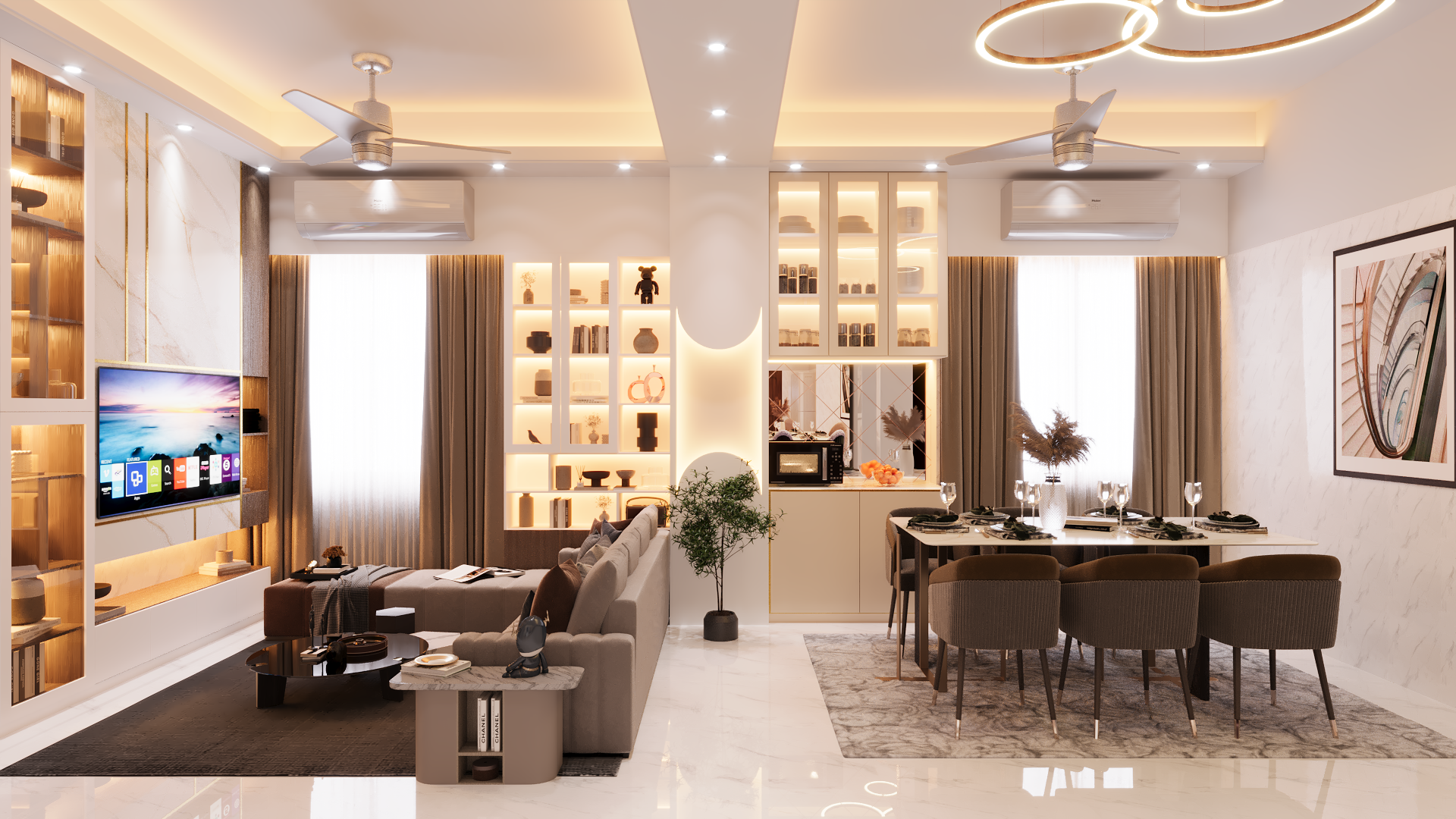 Drawing Dining & kitchen-0